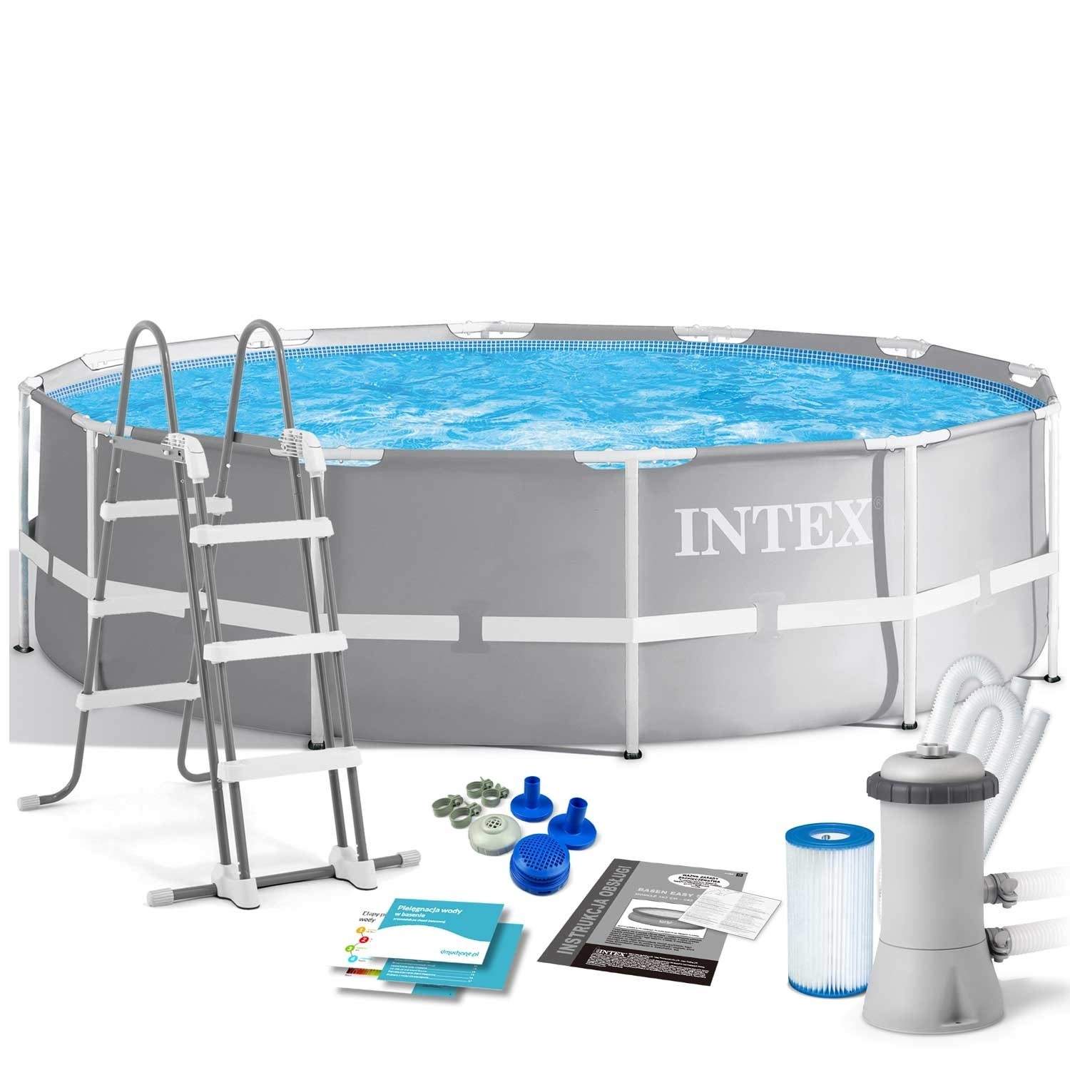 Prisme Rammeramme havepool 366 x 99 cm 4in1 INTEX 26716
