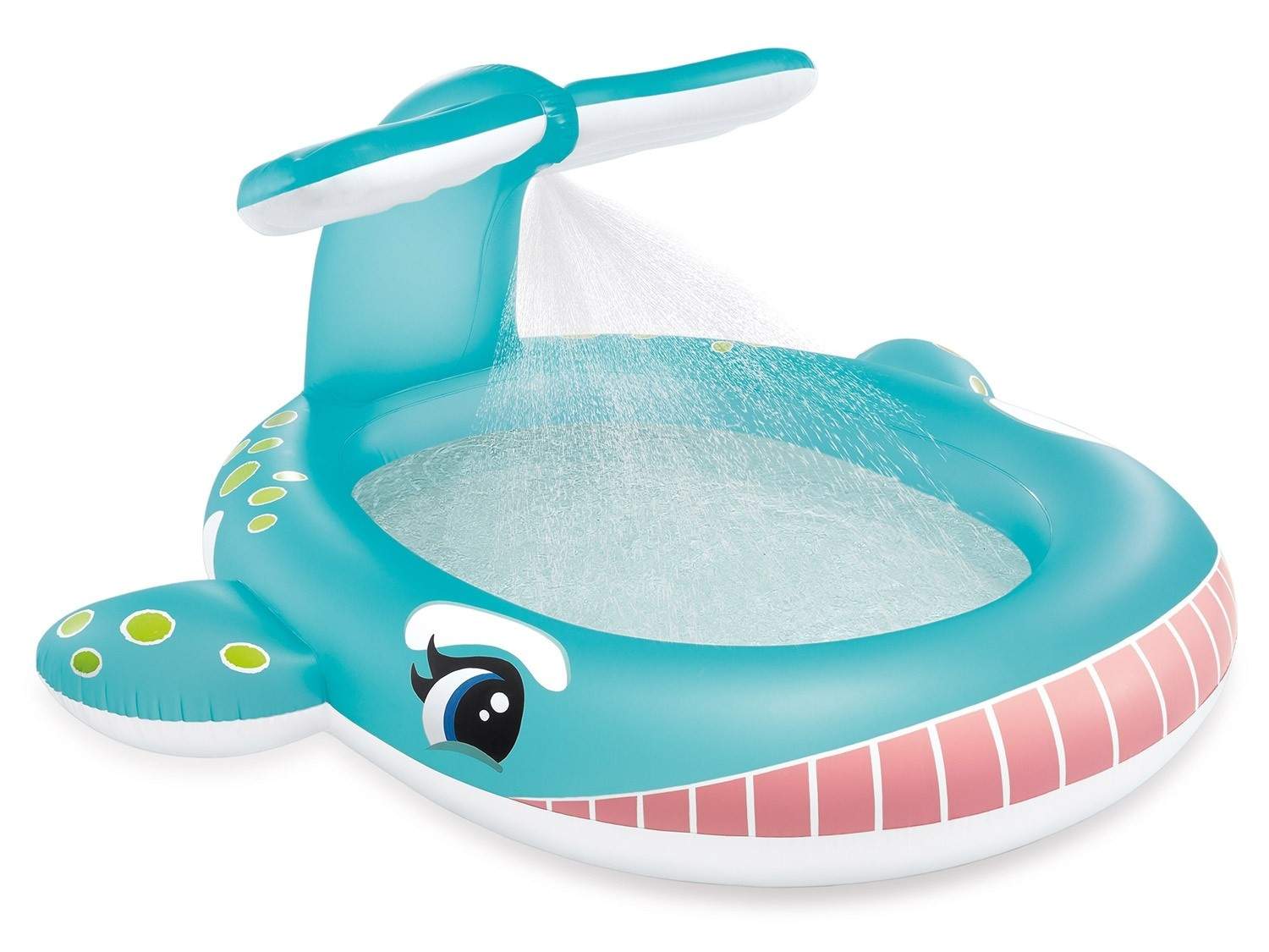 Valaslasten allas suihkulähteellä 201 x 196 x 91 cm INTEX 57440