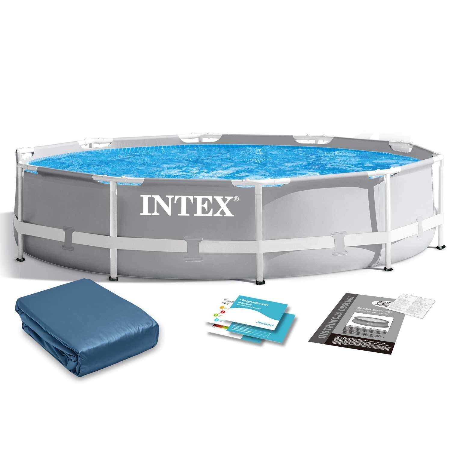 Prisme Rammeramme havepool 305 x 76 cm 6i1 INTEX 26700