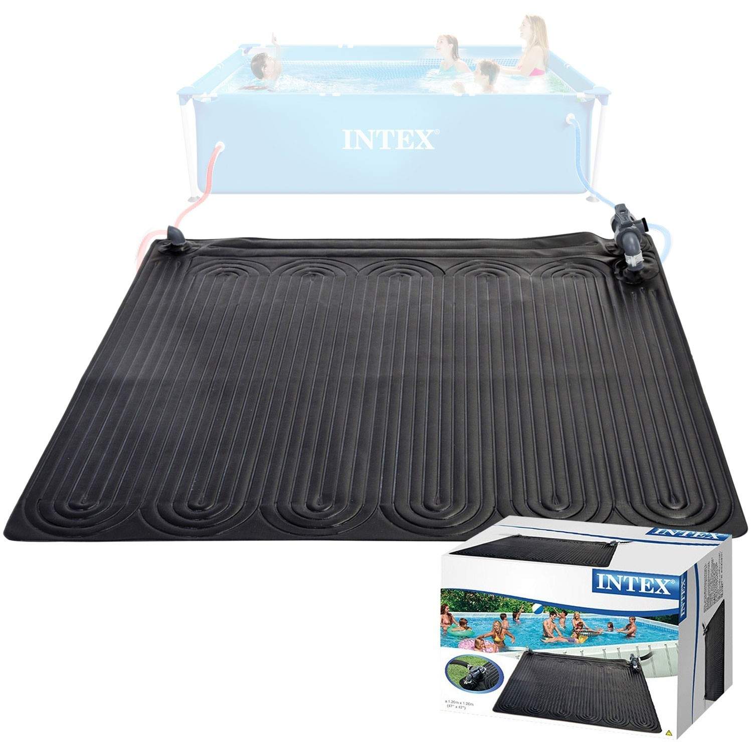Solpanel för vattenvärme 120 x 120 cm INTEX 28685 | Hem & Hobby | Pryloteket