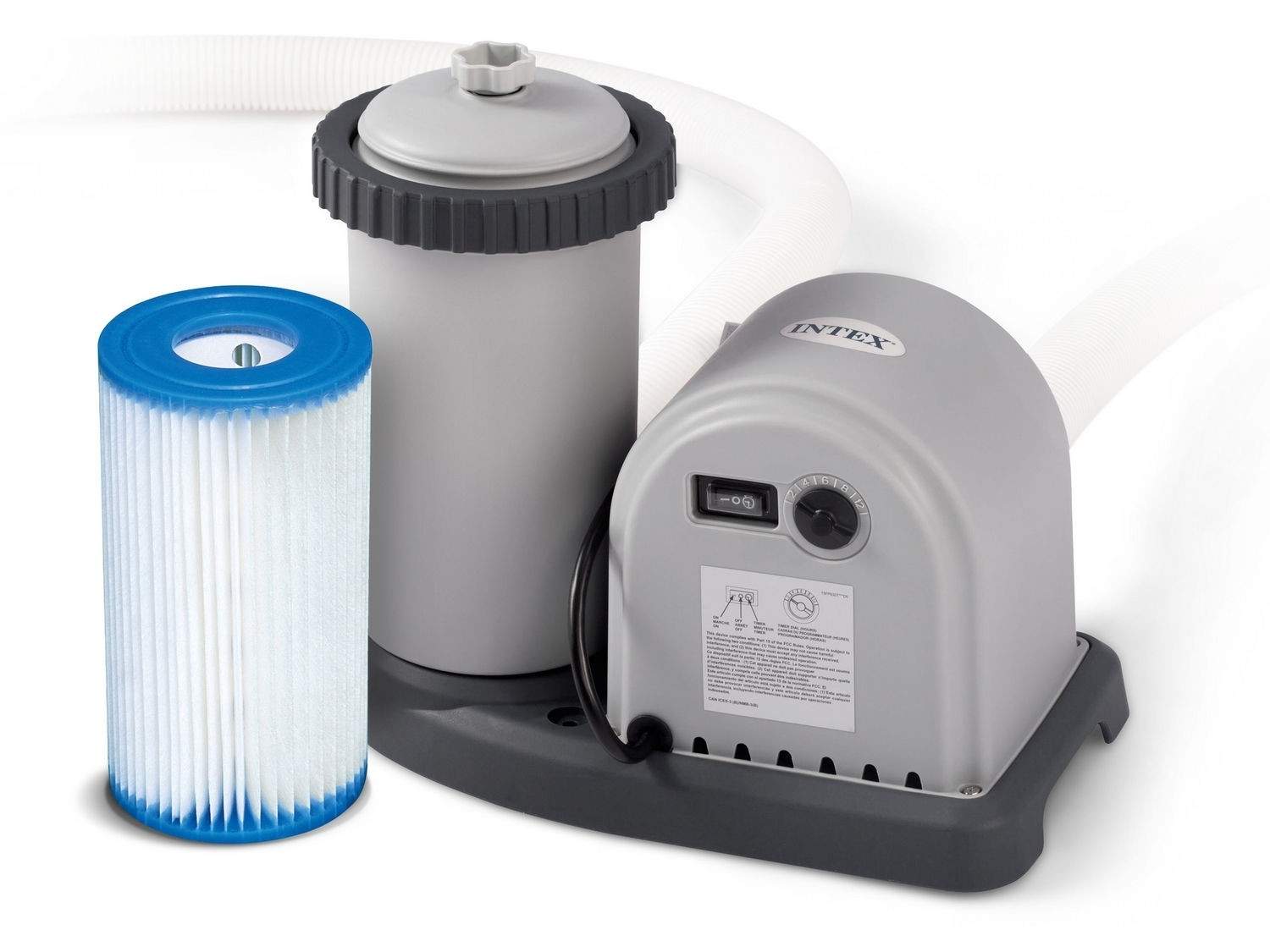 Filterpump för trädgårdspooler 5678 l/h INTEX 28636 | Hem & Hobby | Pryloteket