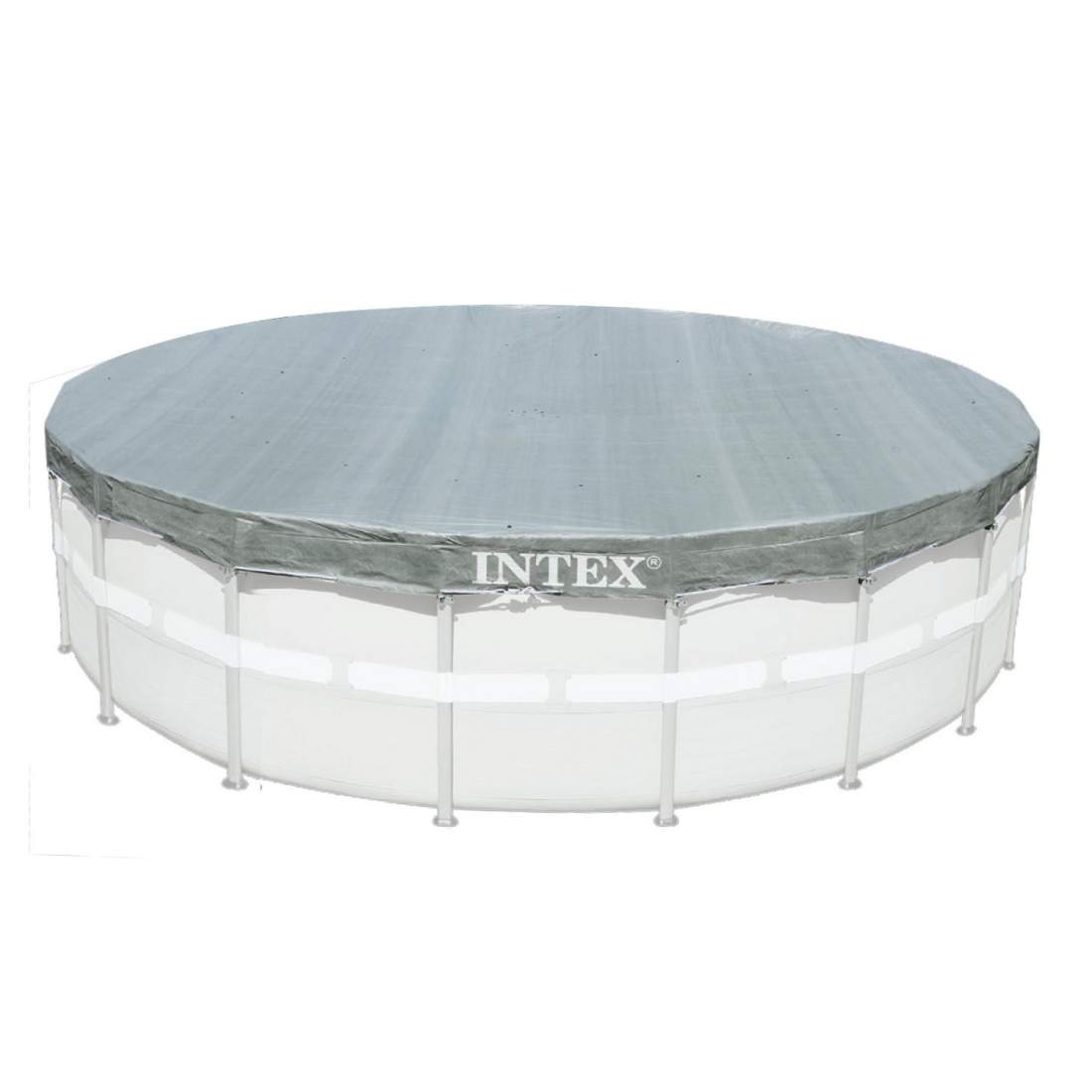 Överdrag för en 488 cm INTEX 28040 rampool