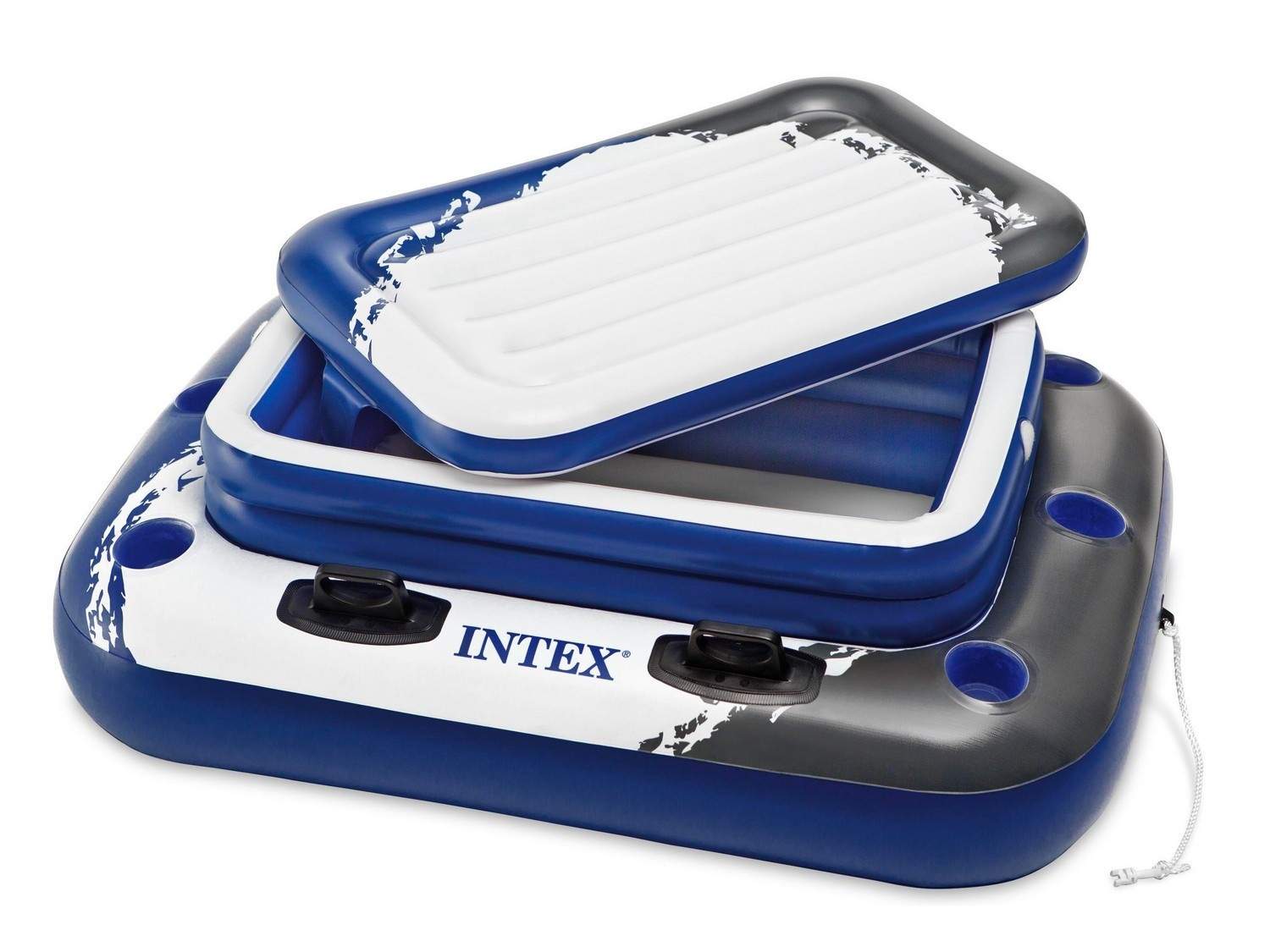 Stort swimmingpool køleskab 122 x 97 cm INTEX 58821