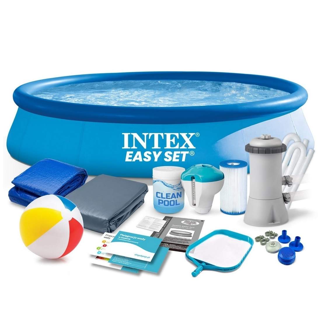 Utvidgning trädgårdspool 396 x 84 cm 15in1 INTEX 28142 | Hem & Hobby | Pryloteket