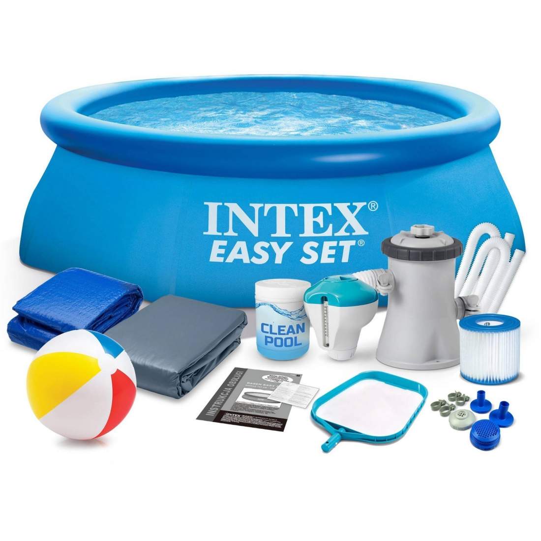 Utvidgning av trädgårdspool 244 x 76 cm 16in1 INTEX 28112 | Hem & Hobby | Pryloteket