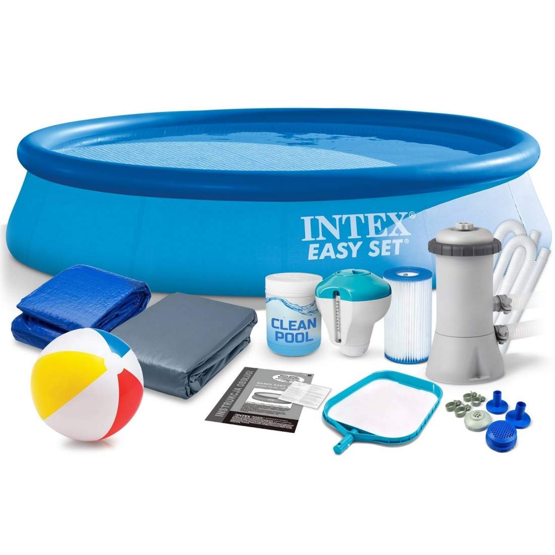 Utvidgning trädgårdspool 366 x 76 cm 15in1 INTEX 28132 | Elektronik - Tillbehör Mobil & Surfplatta - Mobiltillbehör - Mobilkablar - Tillbehör | Pryloteket