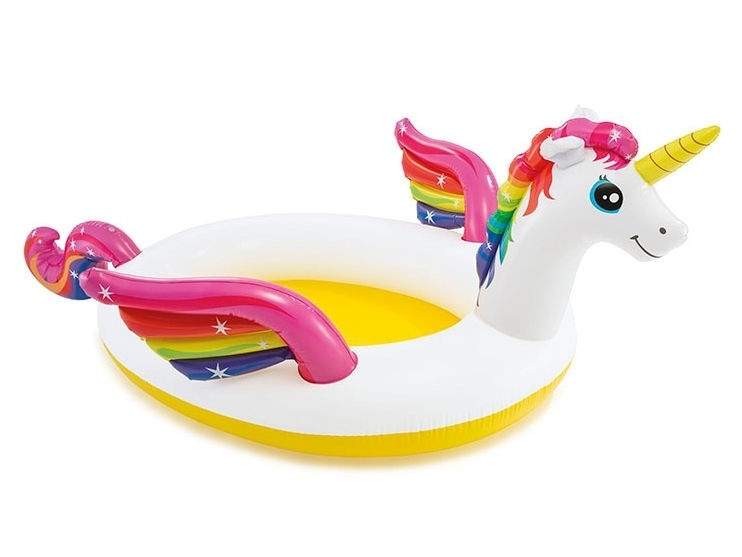 Uppblåsbar pool Unicorn 272 x 193 x 104 cm INTEX 57441 | Hem & Hobby | Pryloteket