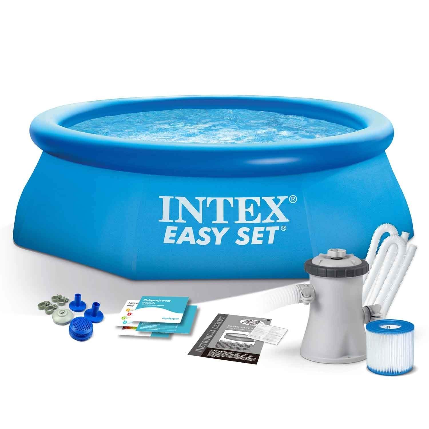 Udvidelseshavepool 244 x 76 cm 3i1 INTEX 28112