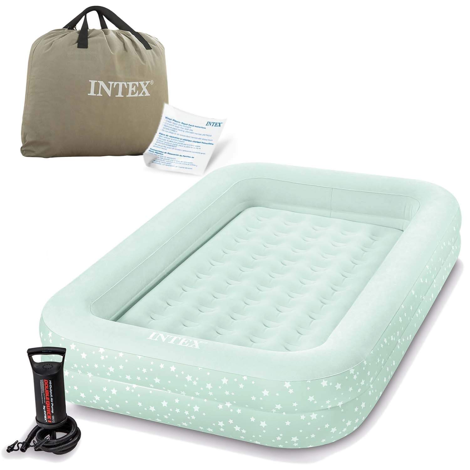 Uppblåsbar madrass för barn 168x107x25 cm INTEX 66810 | Hem & Hobby - Hem & Hushåll - Kök - Köksredskap - Lock | Pryloteket