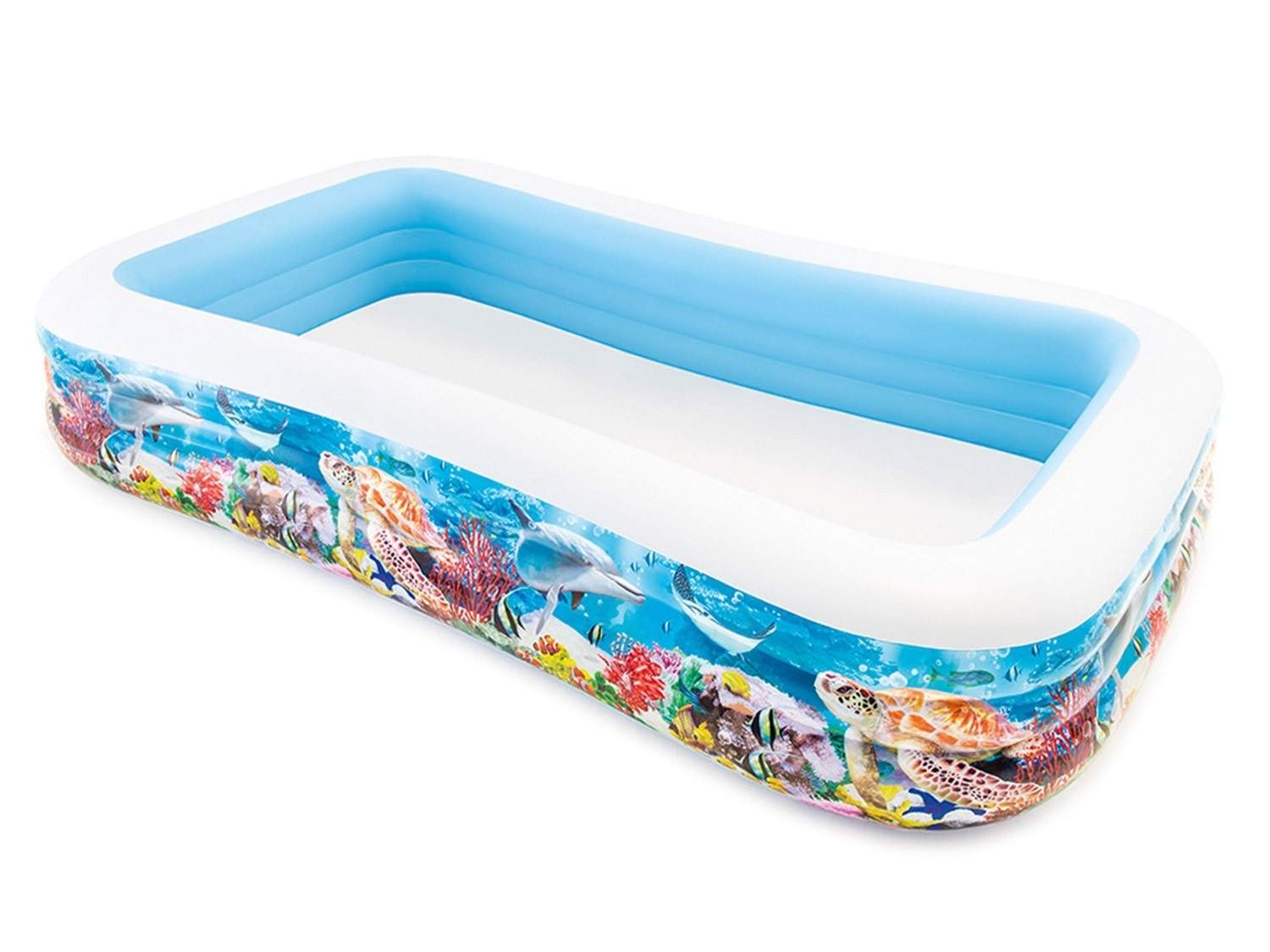 Rybki oppustelig pool 305 x 183 x 56 cm INTEX 58485