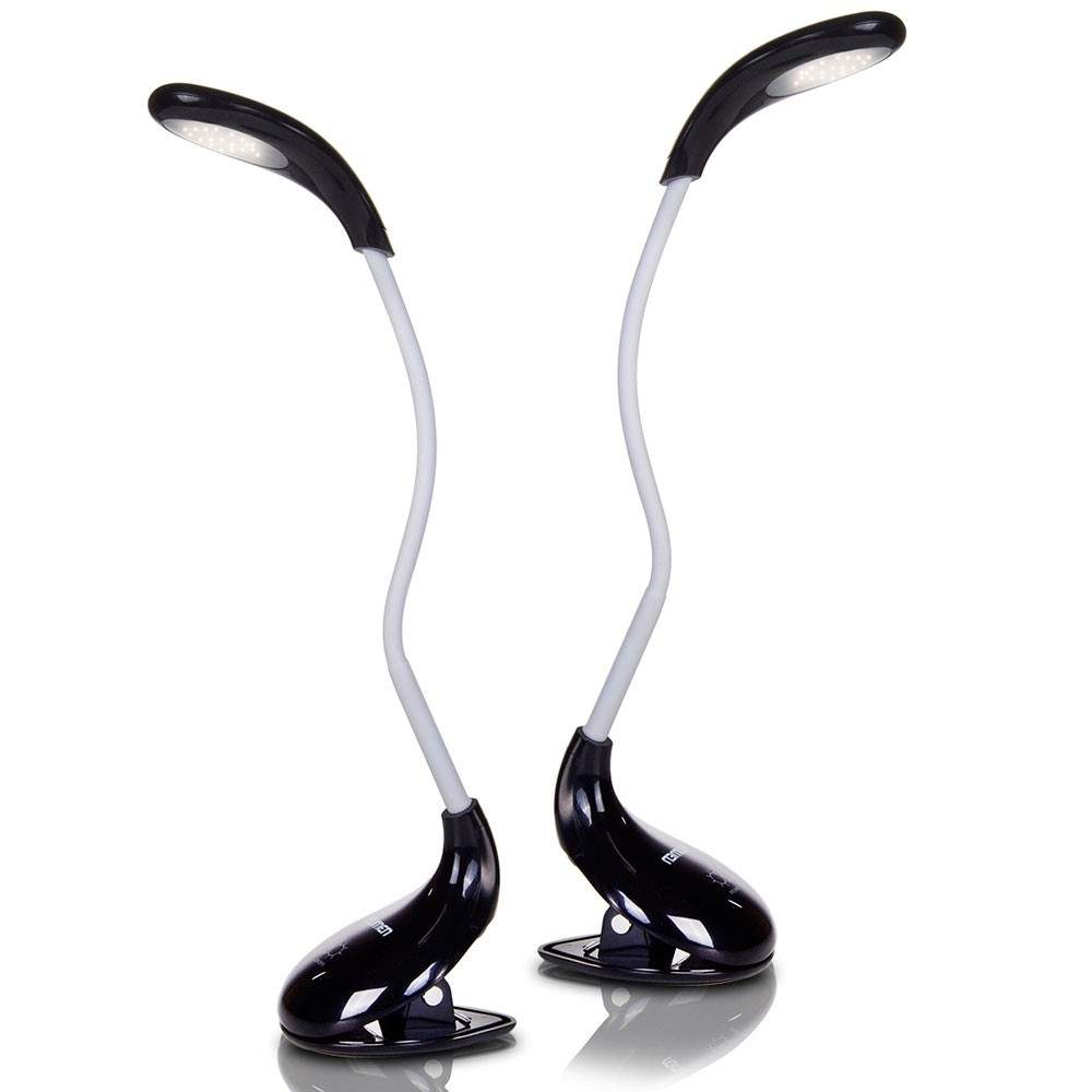 LED-lampe med clips LX-900 Sort Ilumen