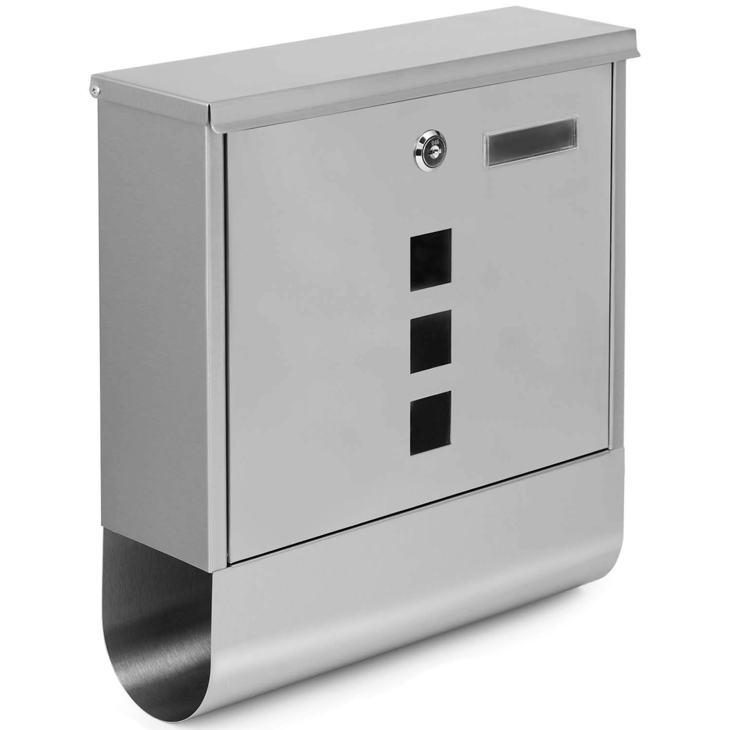 Brevkasse 33x31x10cm, 4990 rustfrit stål
