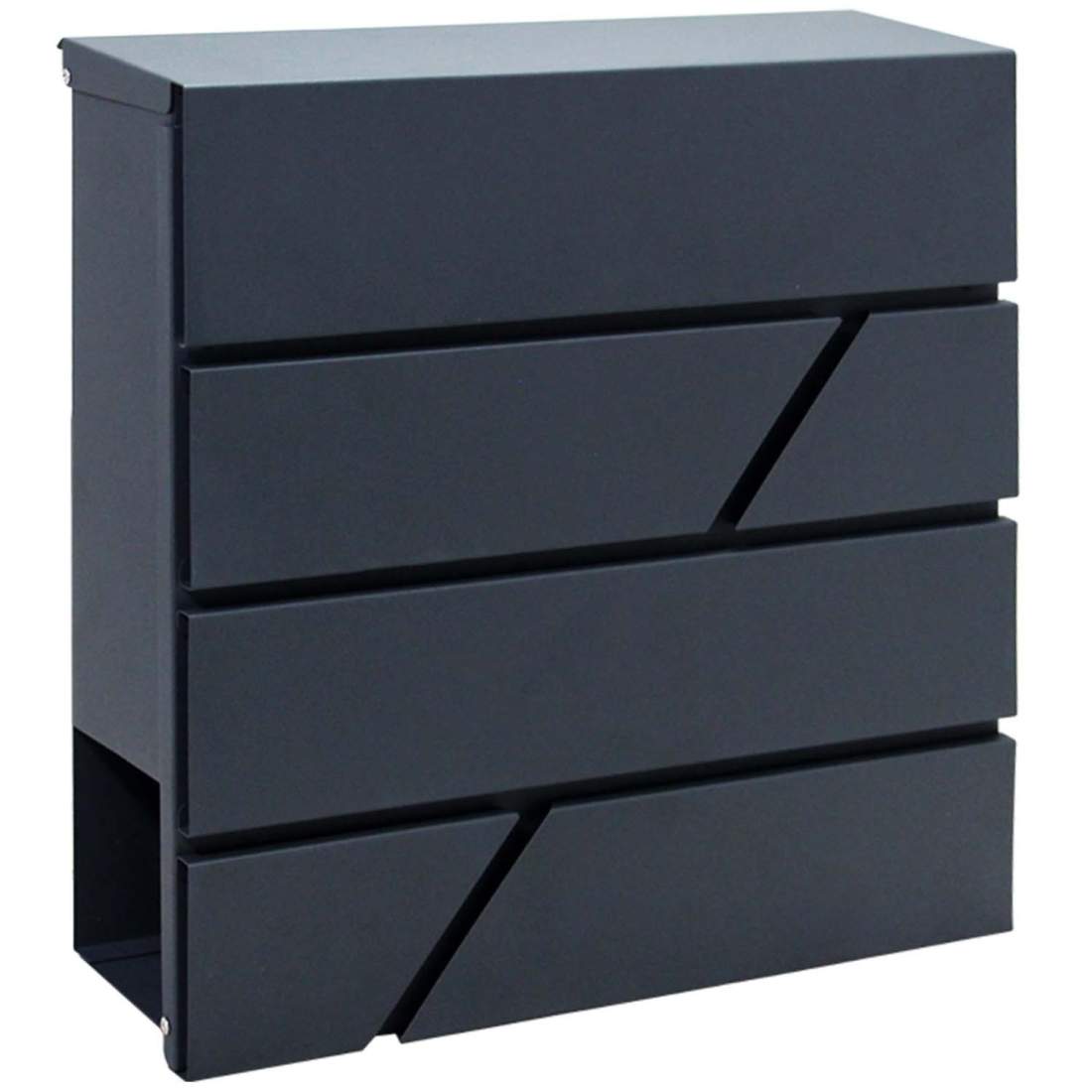 Brevlåda 37x37x10cm antracit 4991 | Hem & Hobby | Pryloteket