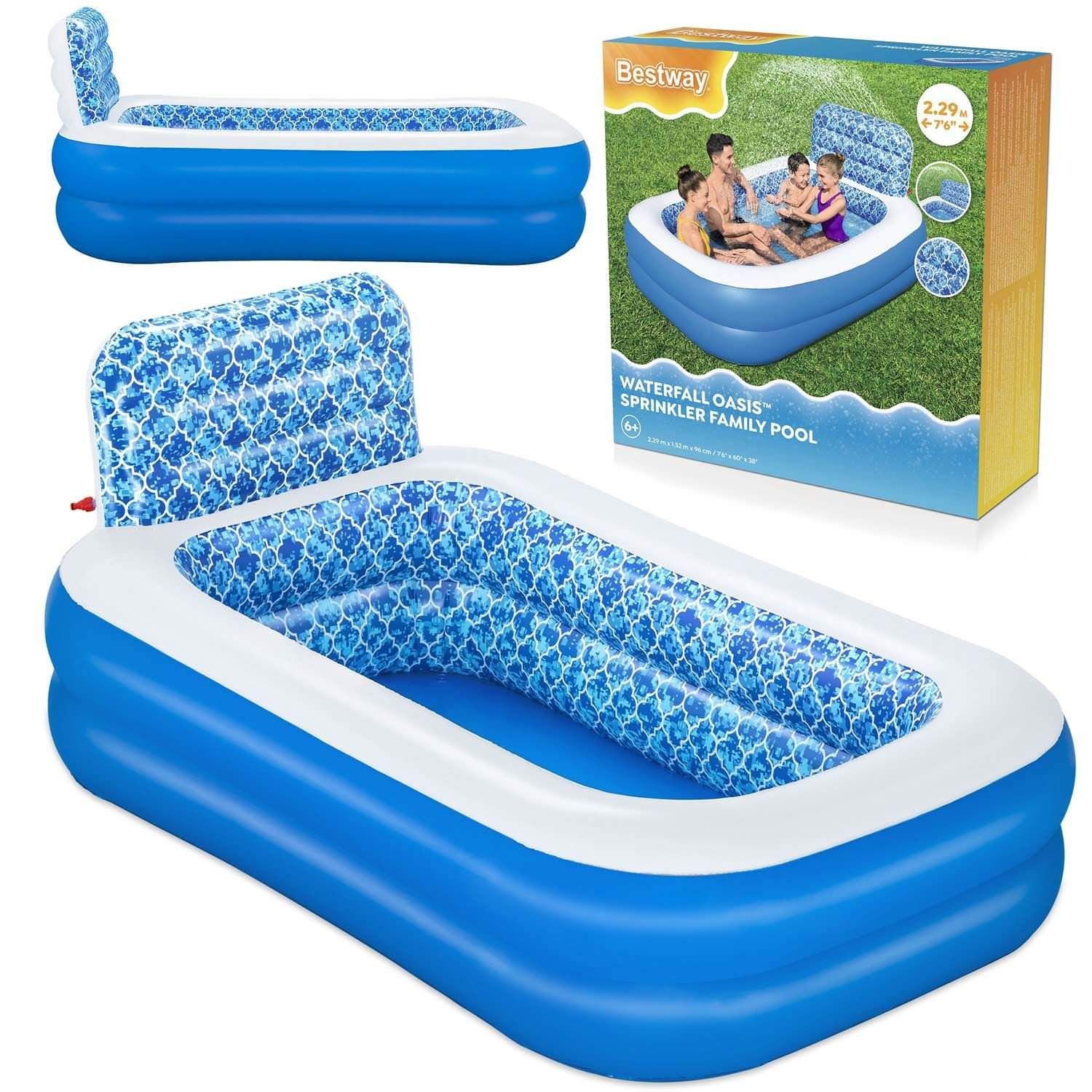 Familie oppustelig pool 229 x 152 x 96 cm Bestway 54451