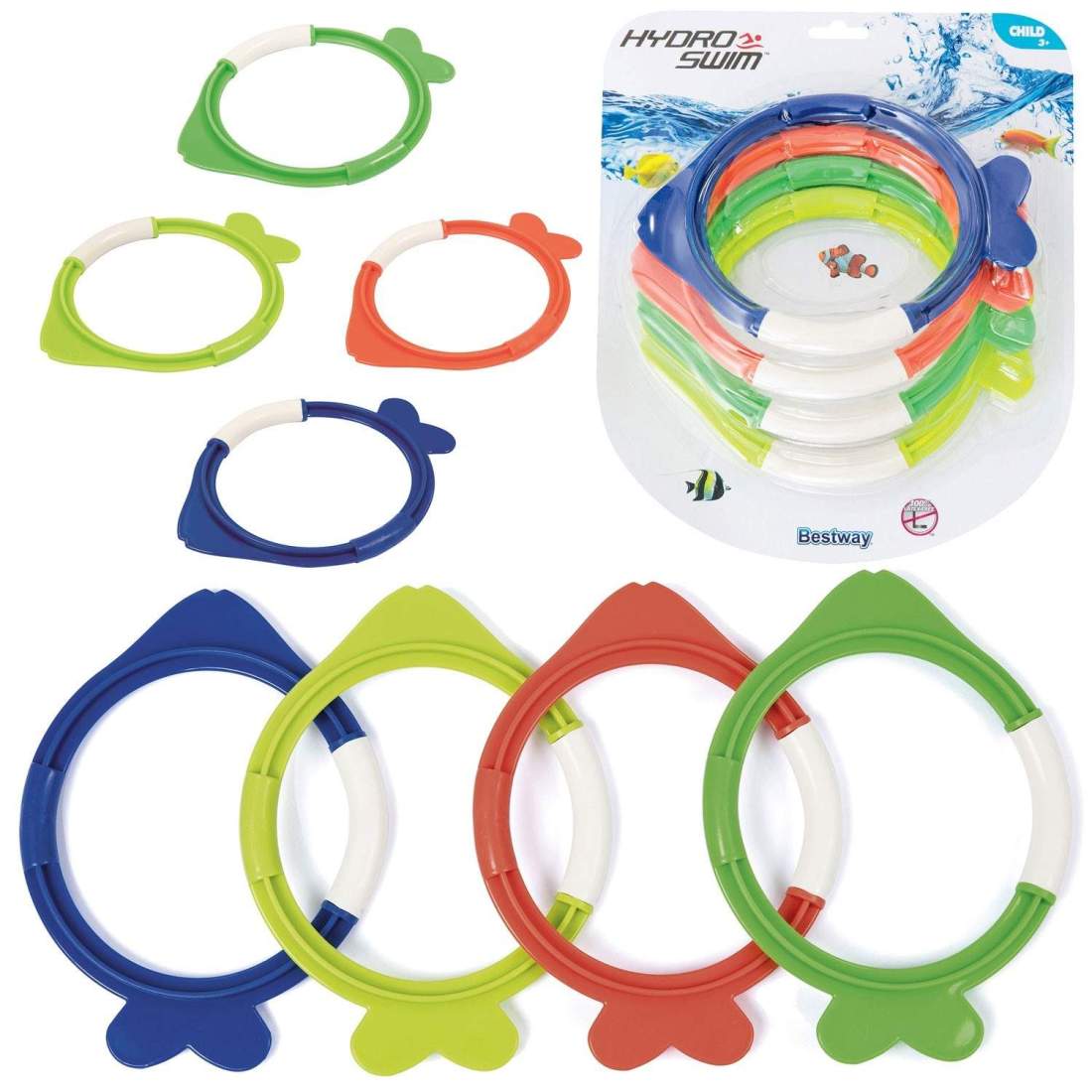 Färgglad dykfisk Bestway 26009 | Leksaker & Spel - Leksaker | Pryloteket