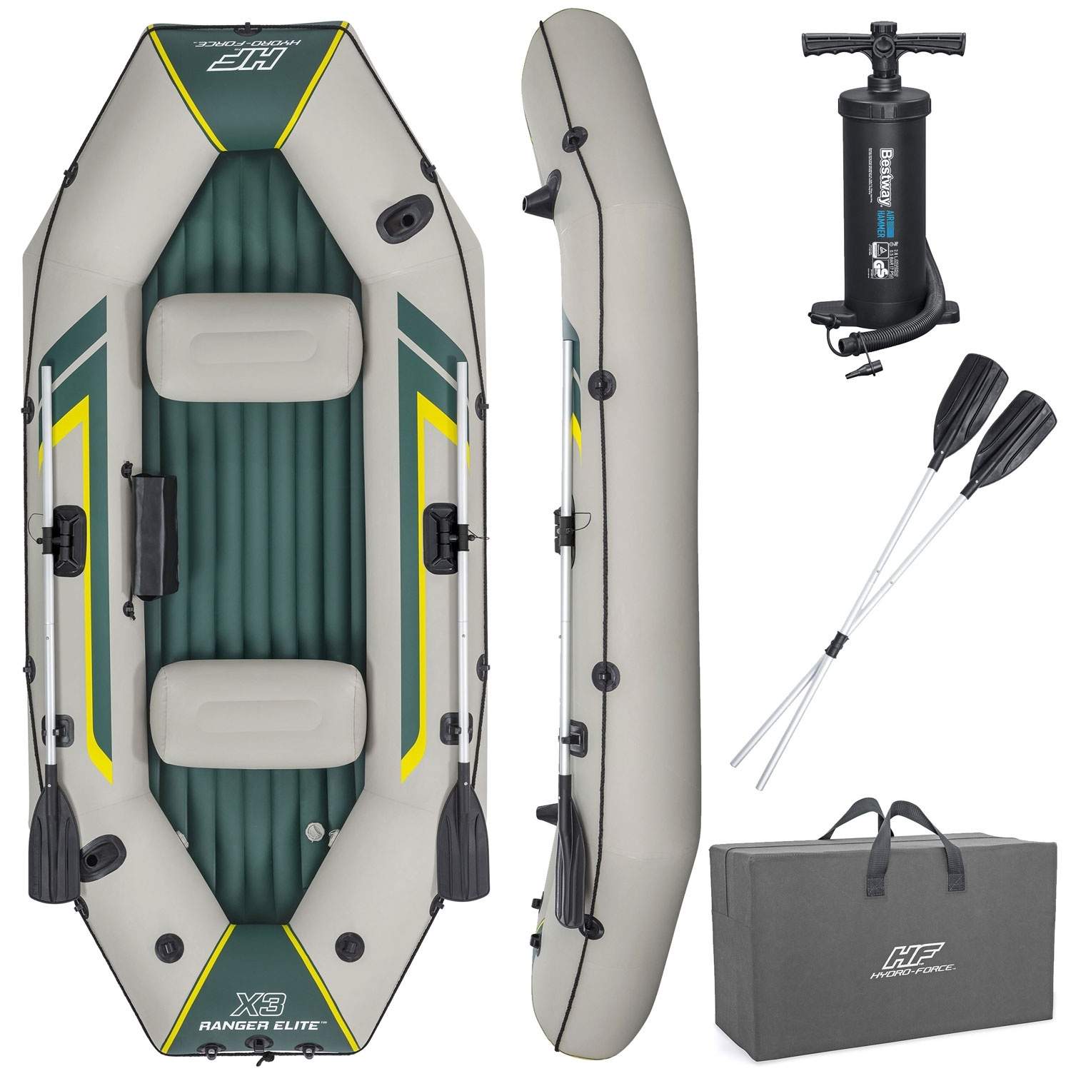 Gummibåd Hydro-Force Ranger Elite X3 Bestway 65160
