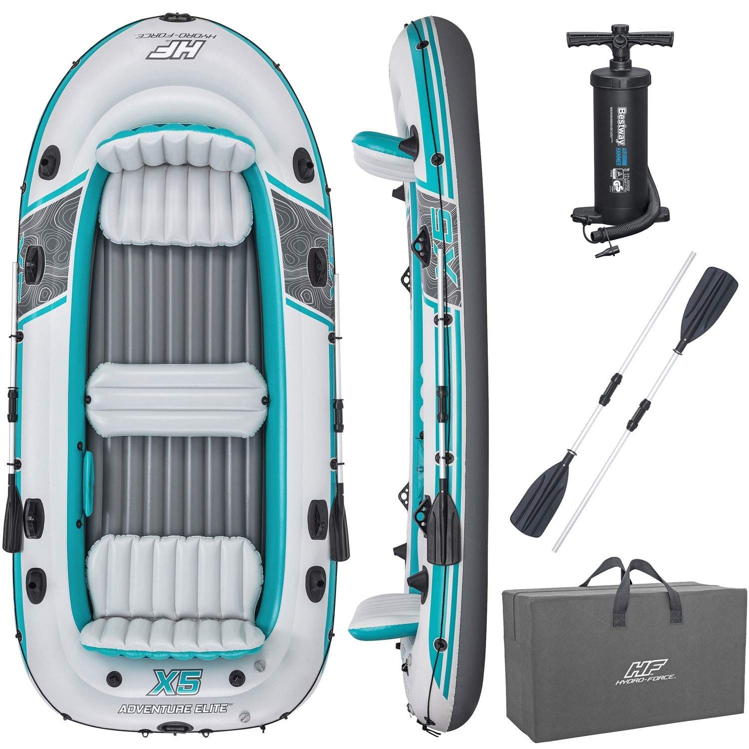 Gummibåd Hydro-Force Adventure Elite X5 Bestway 65159
