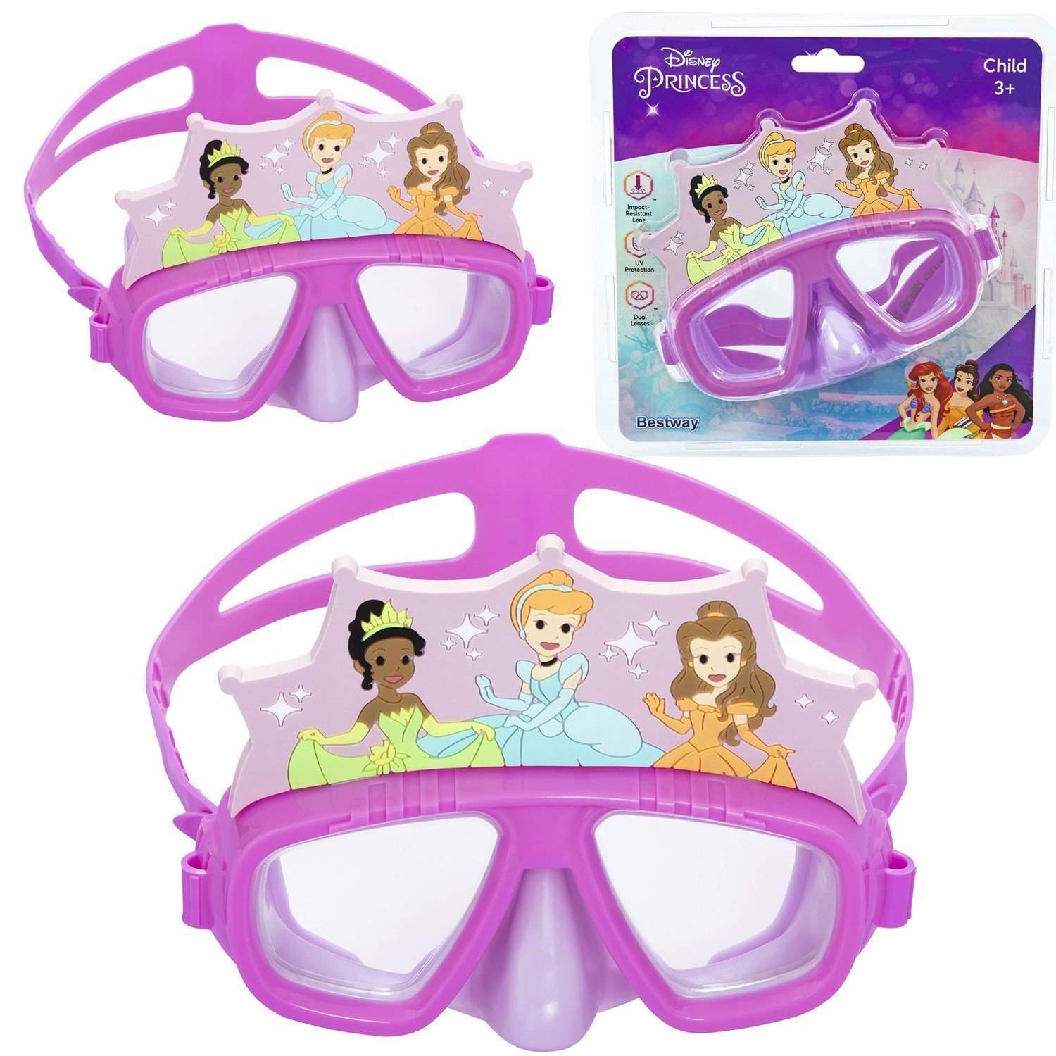 Svømmemaske til børn Princesses Bestway 9102X