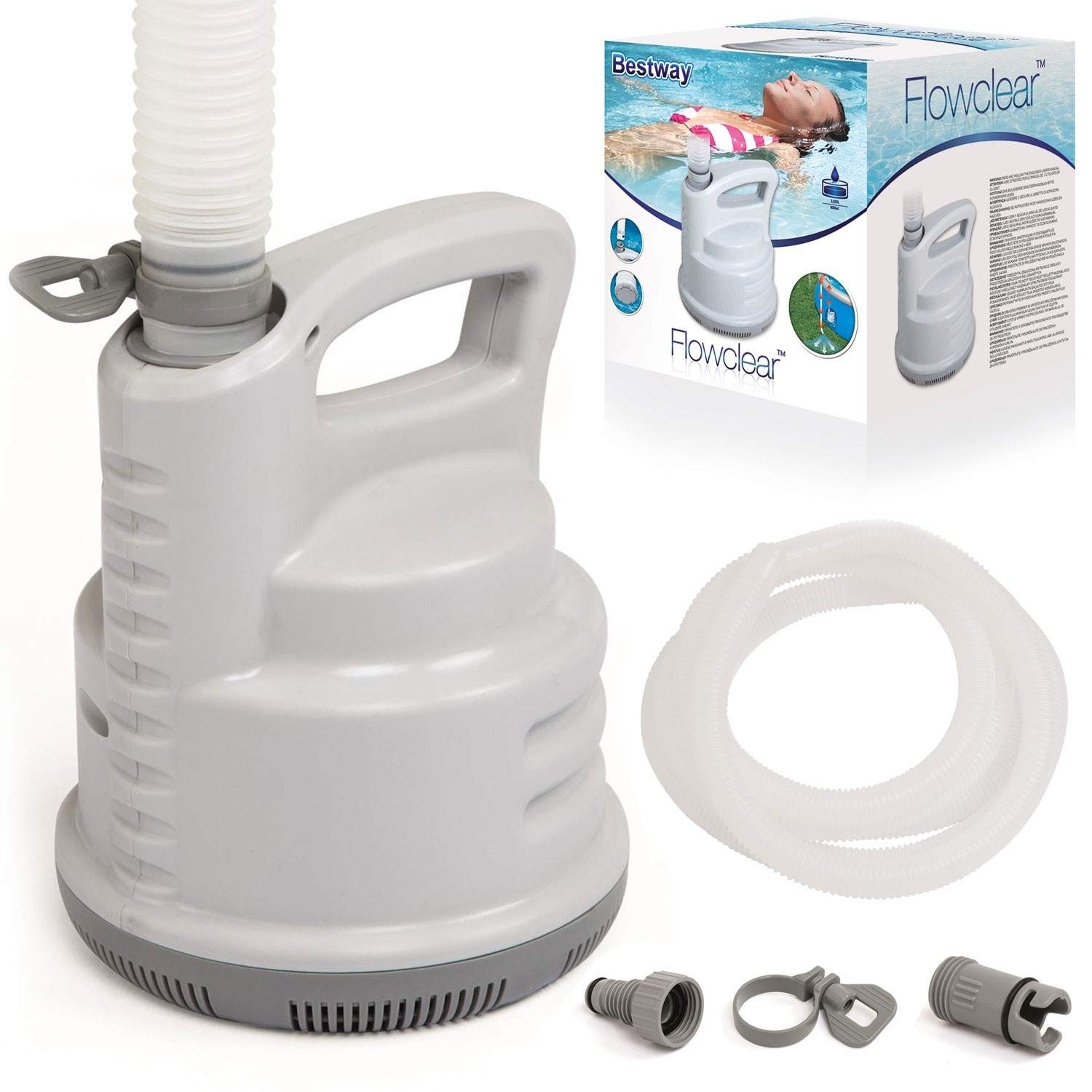 Pumpe til udpumpning af vand 3028 L/h Bestway 58230