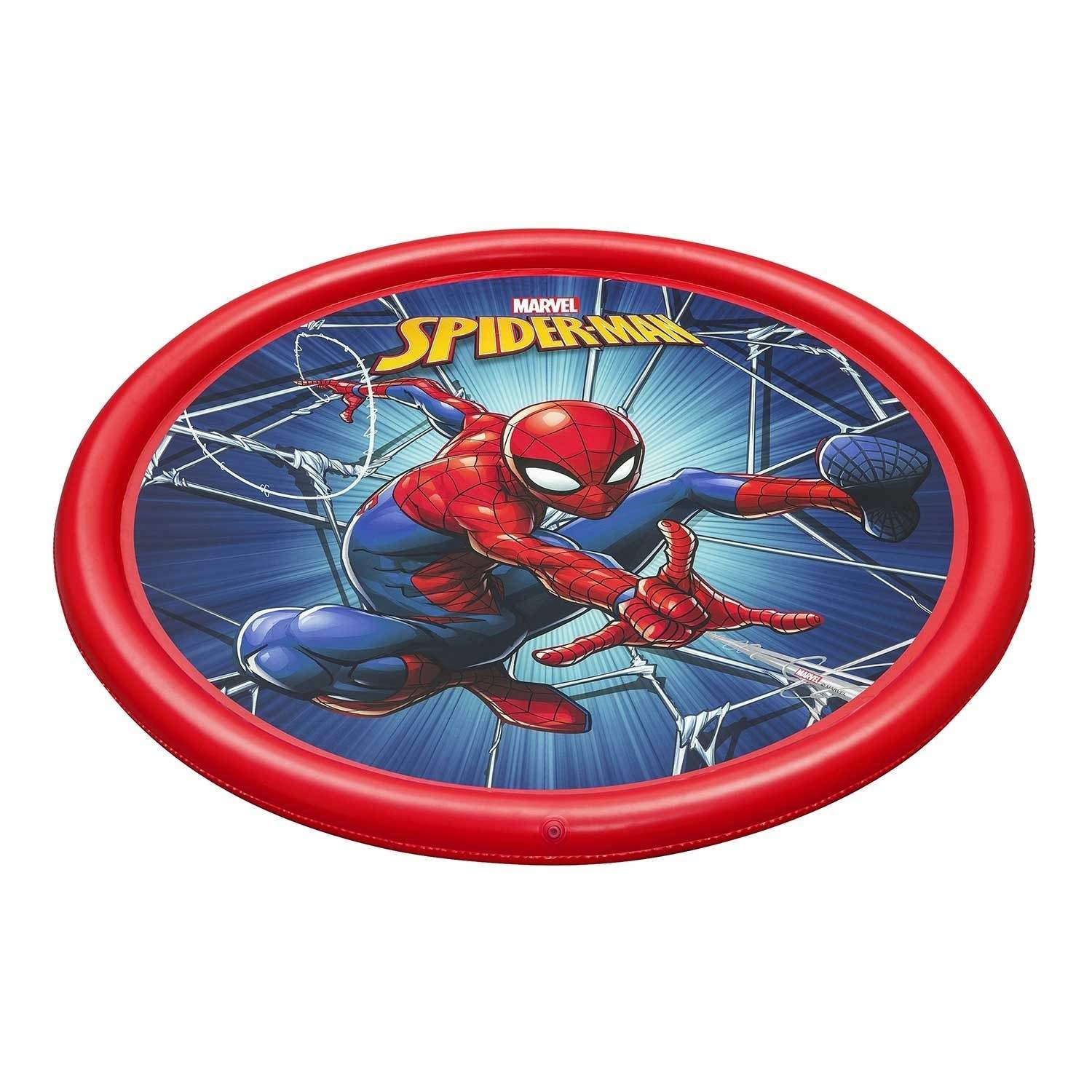 Oppustelig soppebassin med springvand Spider-Man 165 cm Bestway 98792