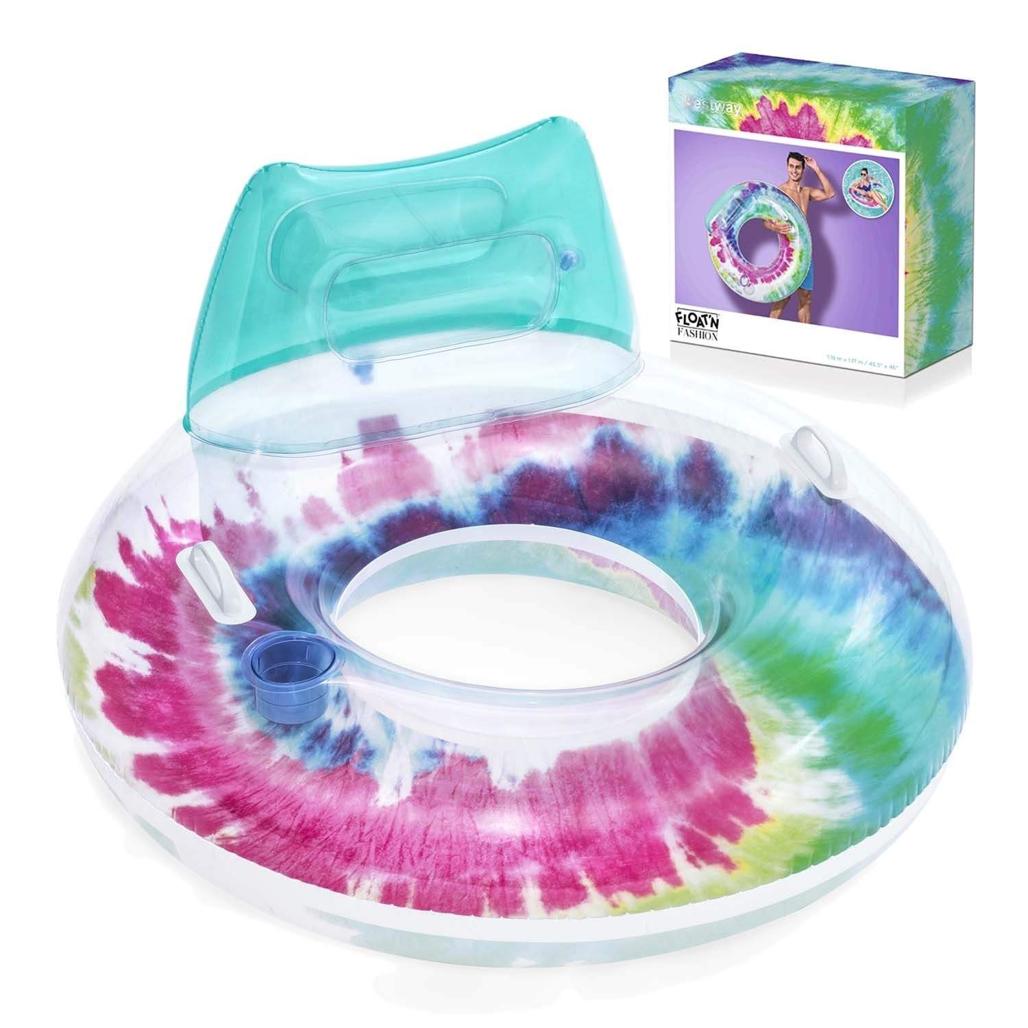 Bestway 43637 uimarengas selkänojalla