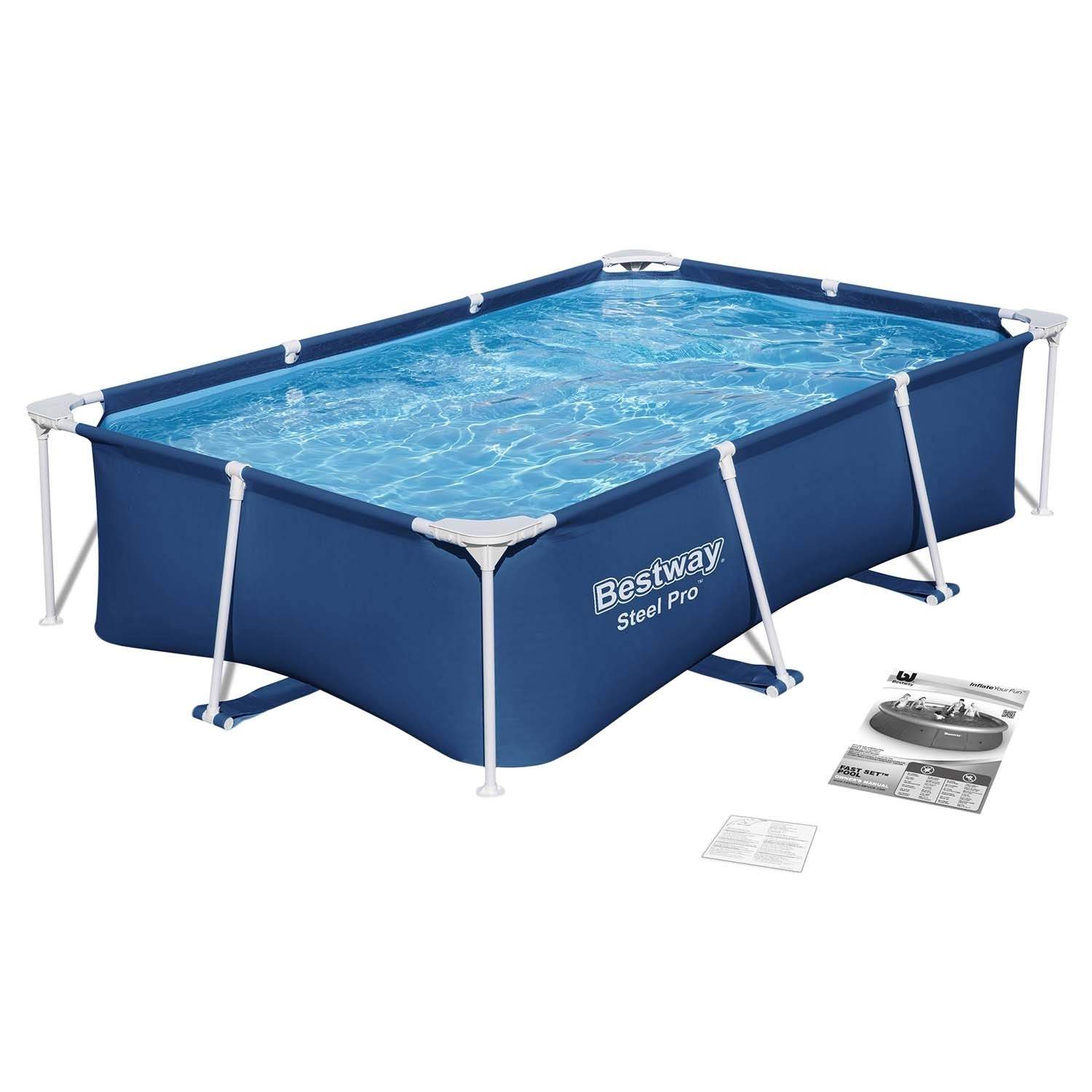Ramme havepool 259 x 170 x 61 cm Bestway 56403N