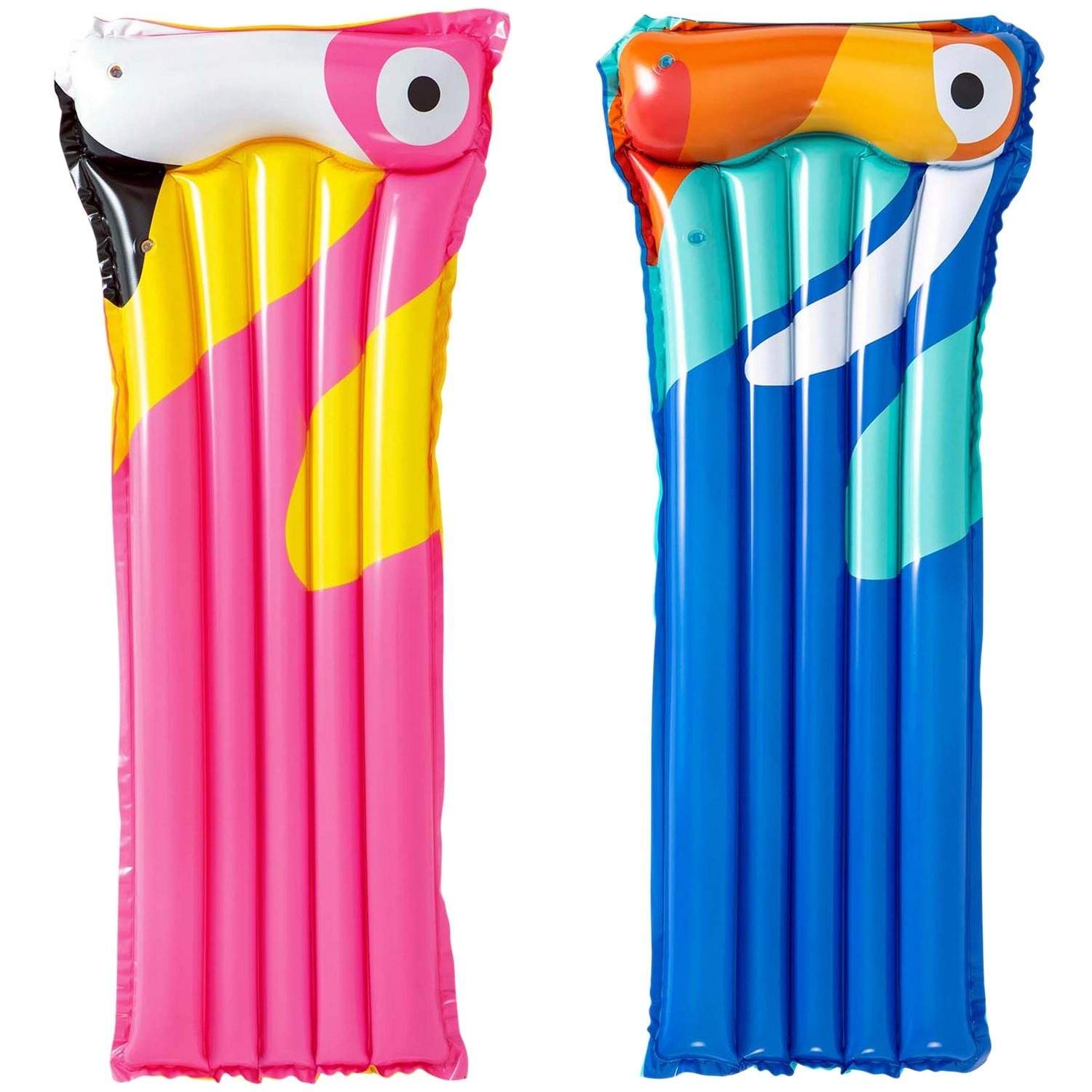 Bestway flamingo oppustelig madras 44021 pink