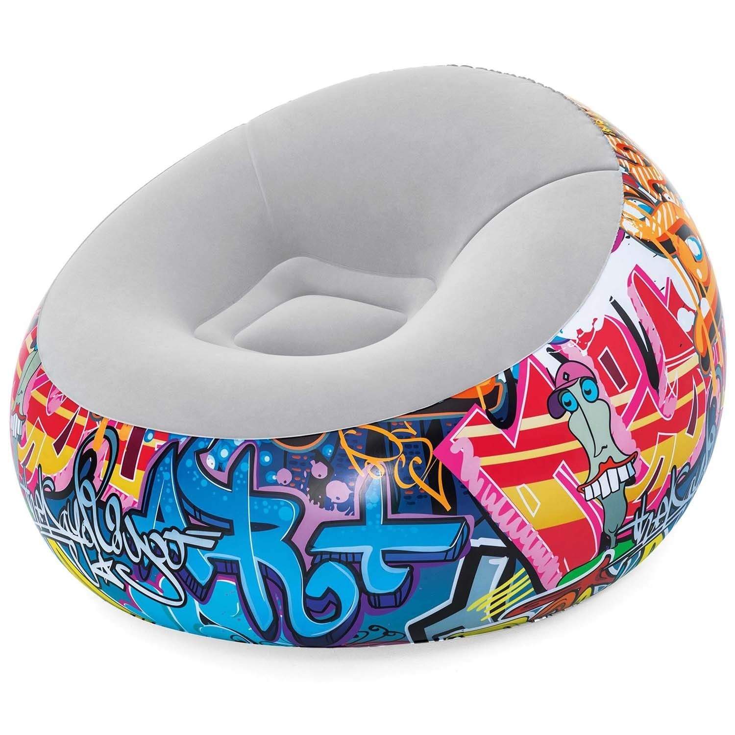 Graffiti Bestway 75075 oppustelig stol