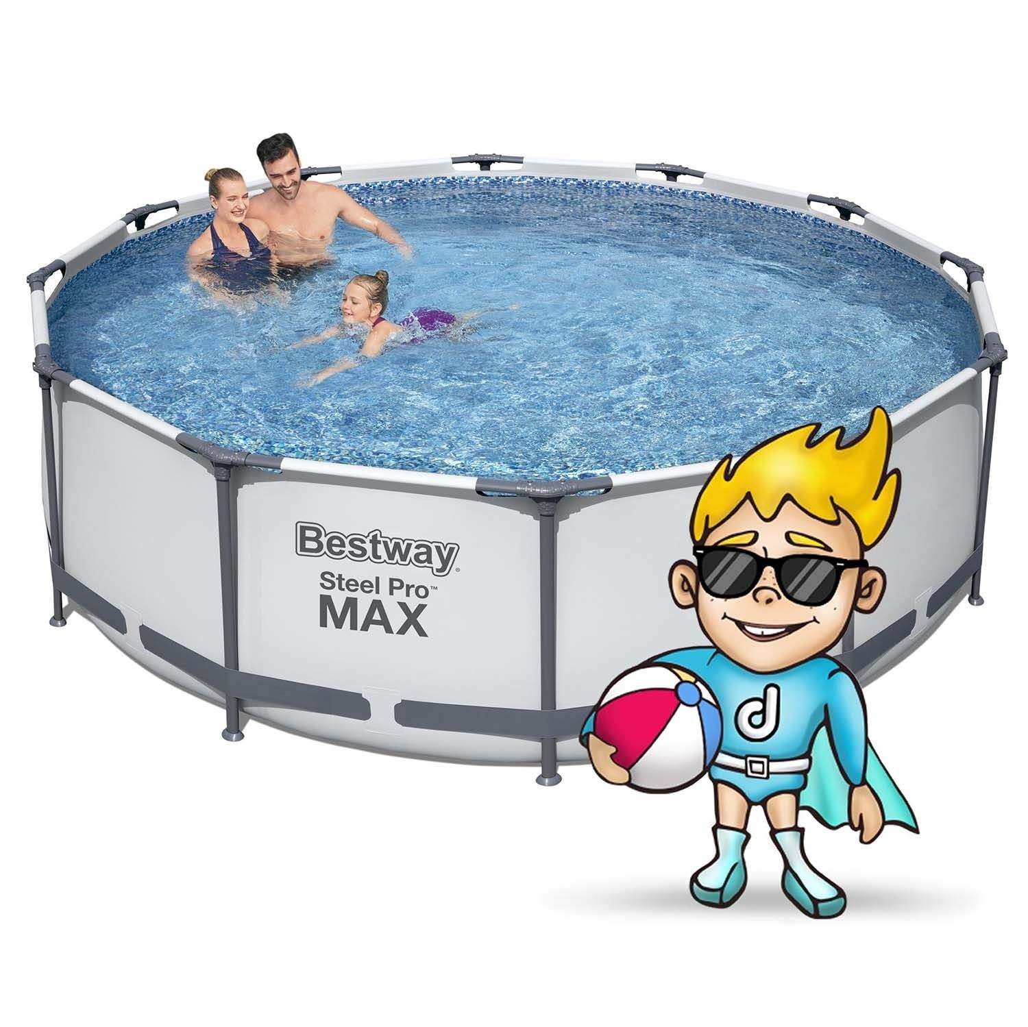 Stomme trädgårdspool 366 x 100 cm 17in1 Bestway 56418 | Hem & Hobby | Pryloteket