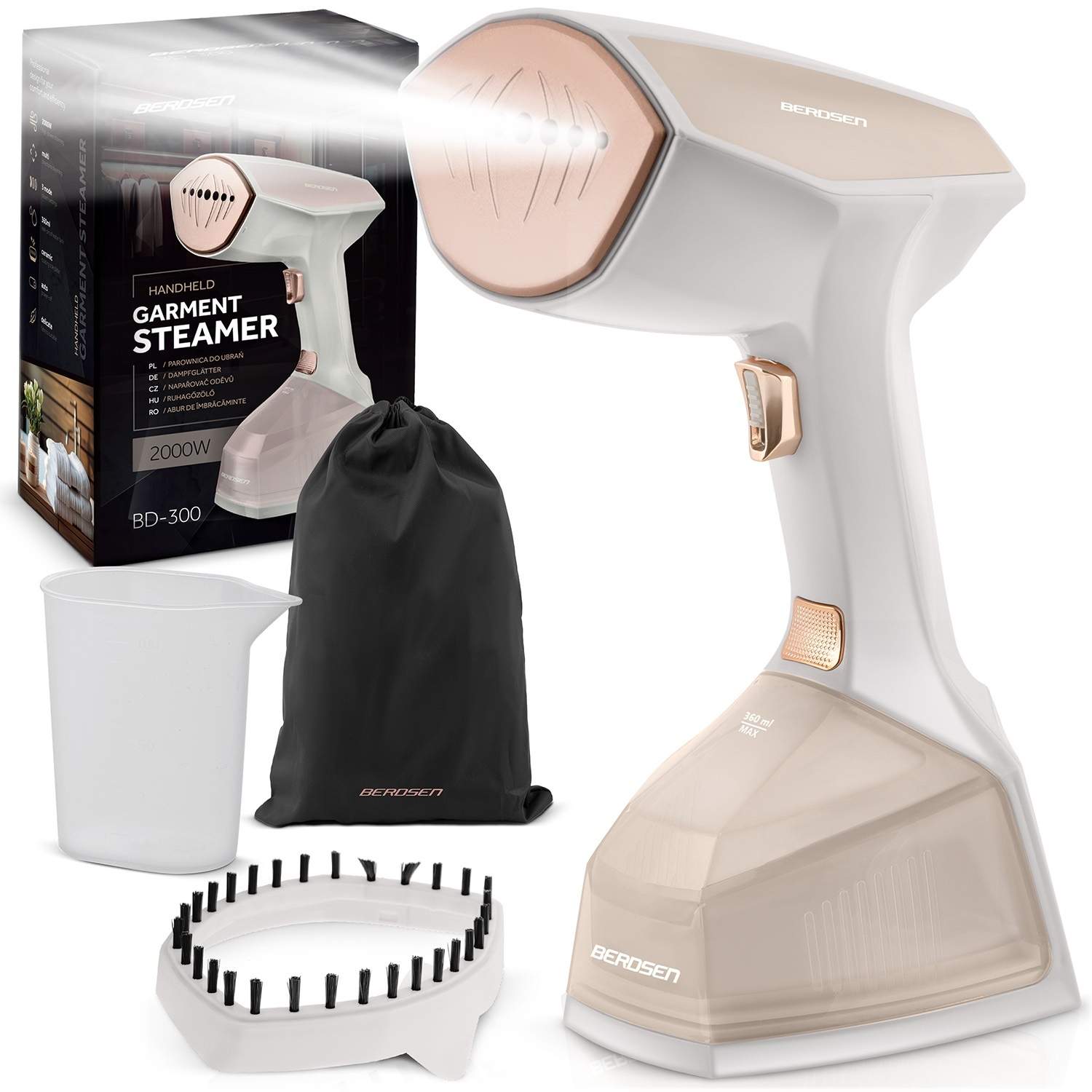 Klädångare 2000W Steamer Berdsen BD-300 | Mode & Accessoarer - Kläder | Pryloteket