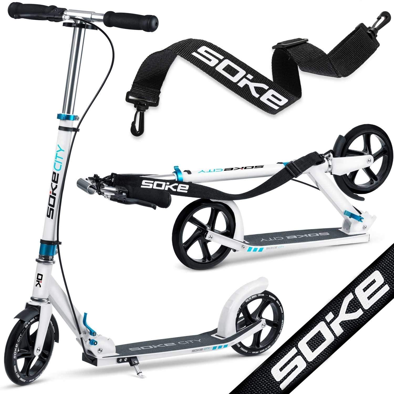 Hvid SOKE CITY scooter