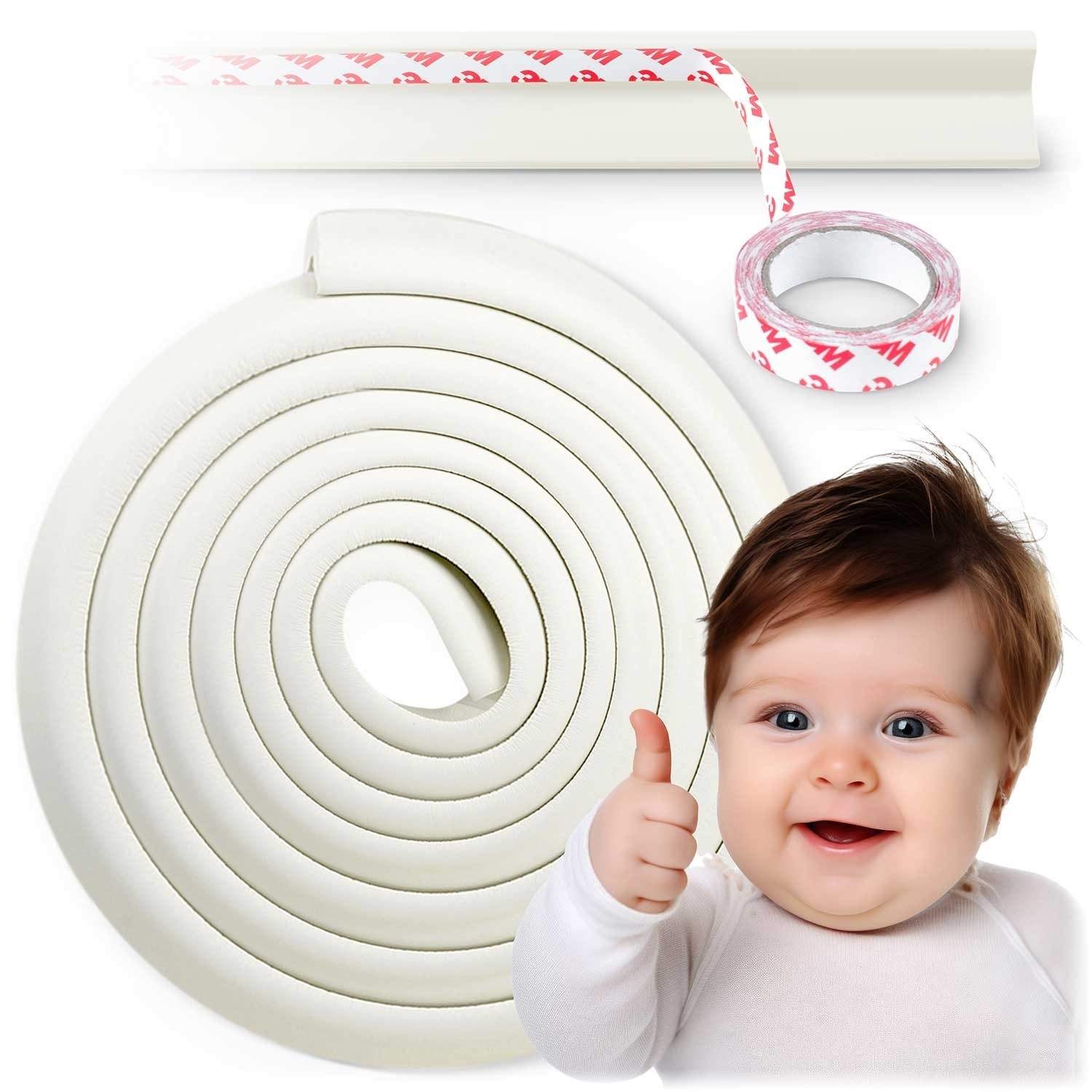 Beskyttende skumtape Ricokids 798710 hvid 6 m