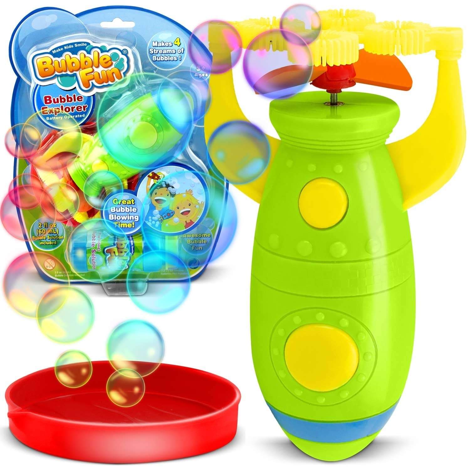 Raketkaster til sæbebobler Ricokids RK-908