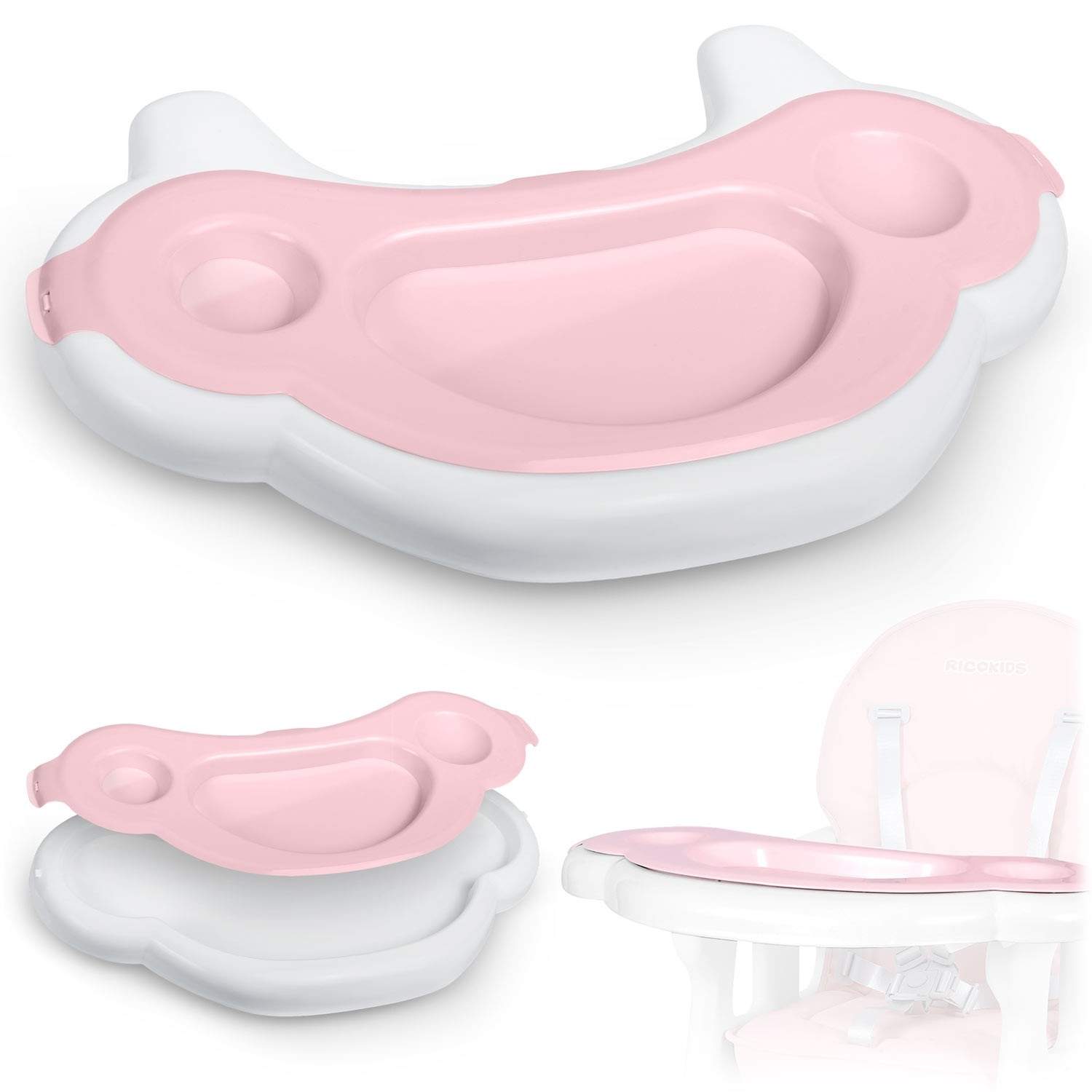 Sinco Ricokids højstol - Pink