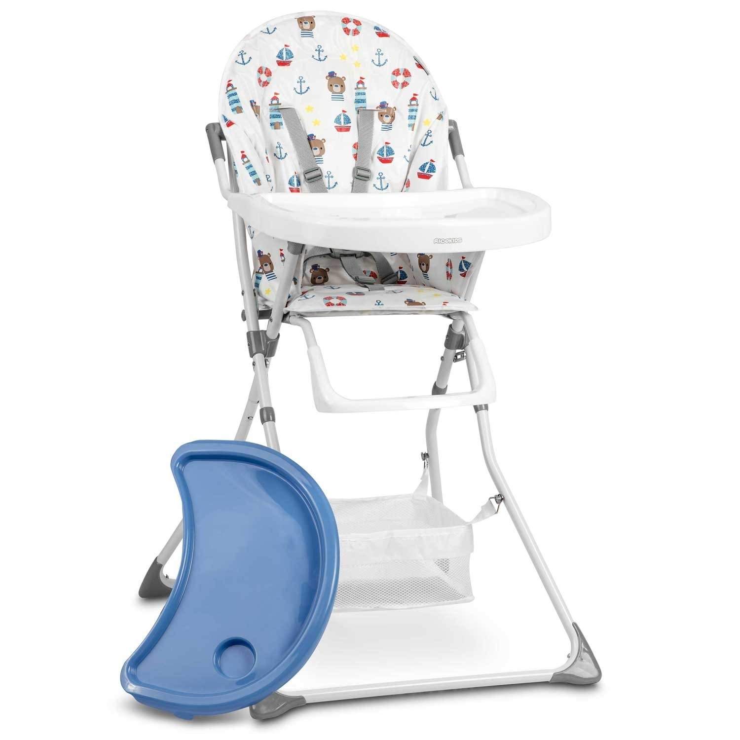 Spisestuestol til børn ELDODenne højstol er perfekt til børn fra 6 måneder til 3 år.Inkluderet tilbehør:- Kurv til legetøj og an