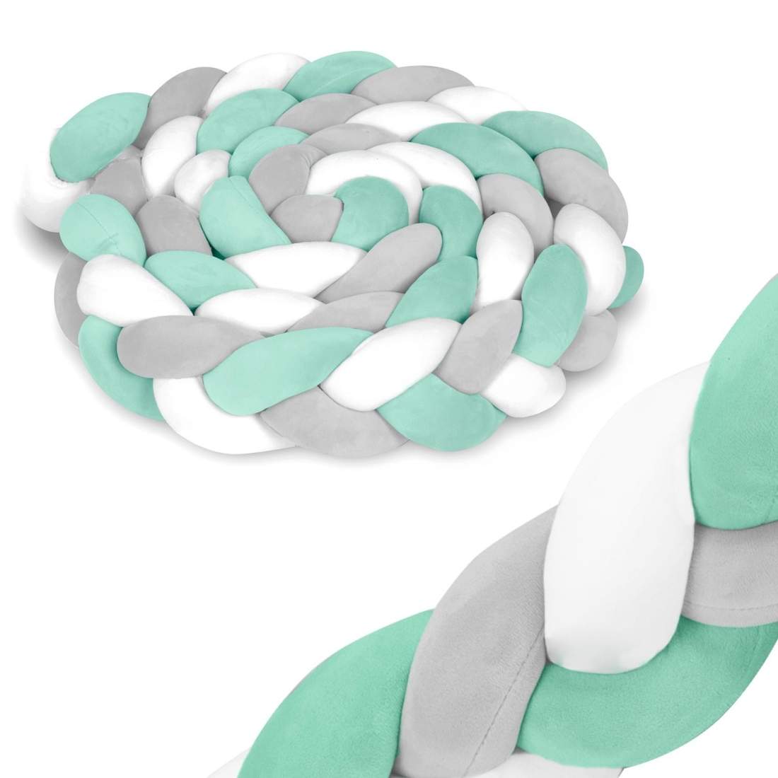 Spjälsängsskydd Ricokids 3m - Mintgrå | Hem & Hobby - Hem & Hushåll - Tvätt | Pryloteket