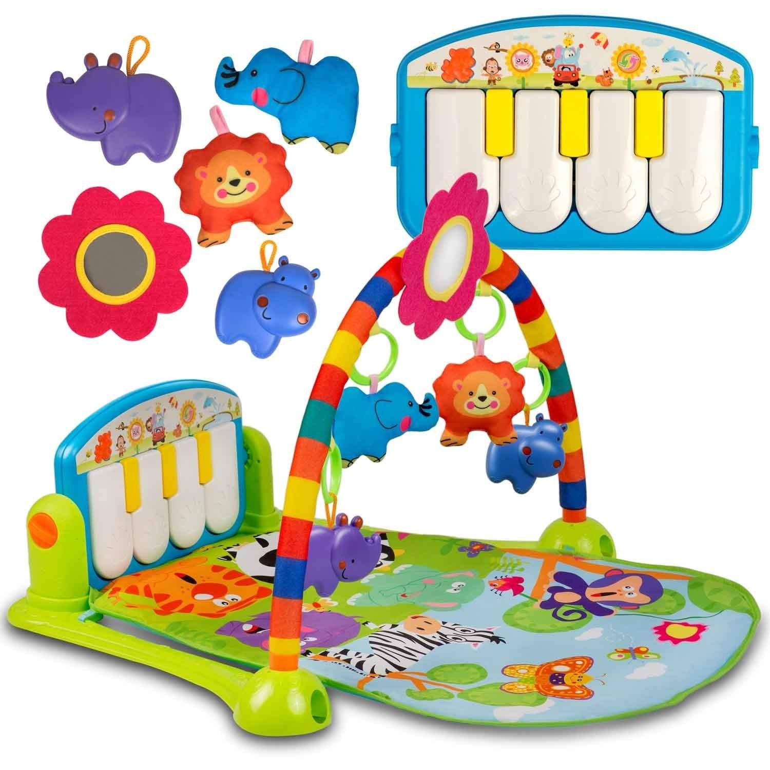 Interaktiv og lærerig legemåtte med klaver Ricokids - Model 7316