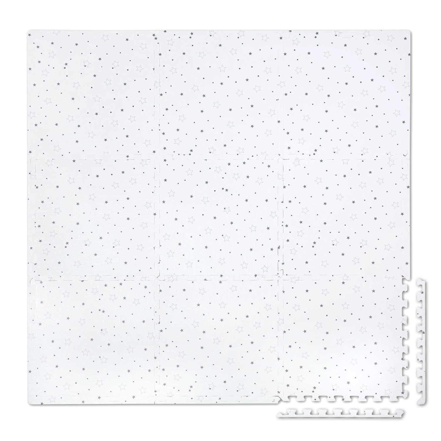 Pusselmatta med stjärnmönster 50 x 50 cm (9 delar) | Sport & Fritid - Träning | Pryloteket