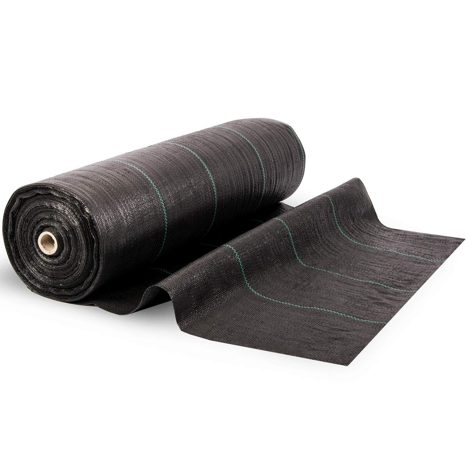 Sort dyrkningsstof 70g/m2 1,6m x 100m - Plonos