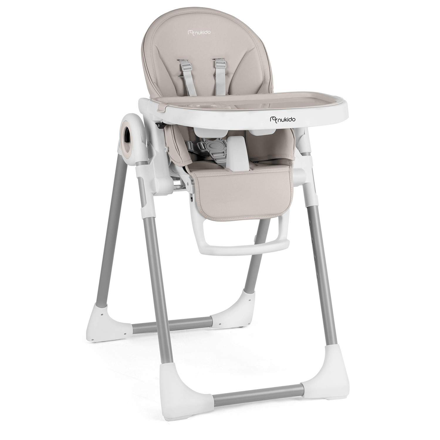 Spisestuestol med bord og liggestol Belo grå