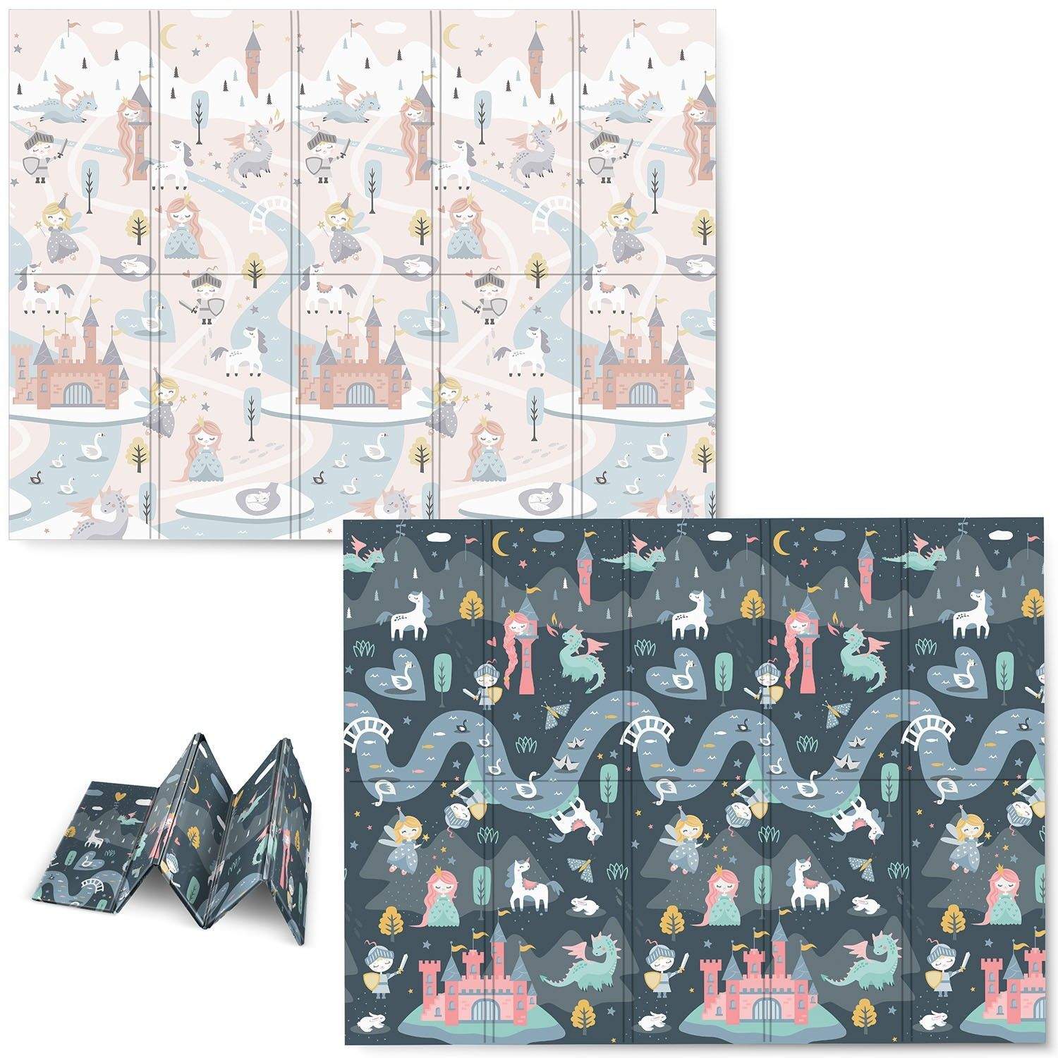 Sammenfoldelig legemåtte 200x150x1 cm - Nukido NK-341