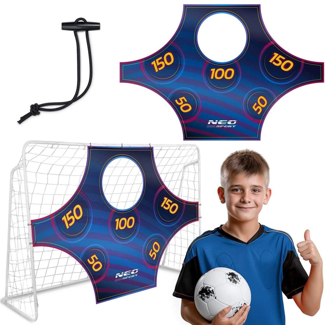 Professionell Målmattor Neo-Sport 180 x 120 cm"""" | Elektronik - Tillbehör Mobil & Surfplatta - Mobiltillbehör - Mobilkablar - Tillbehör | Pryloteket