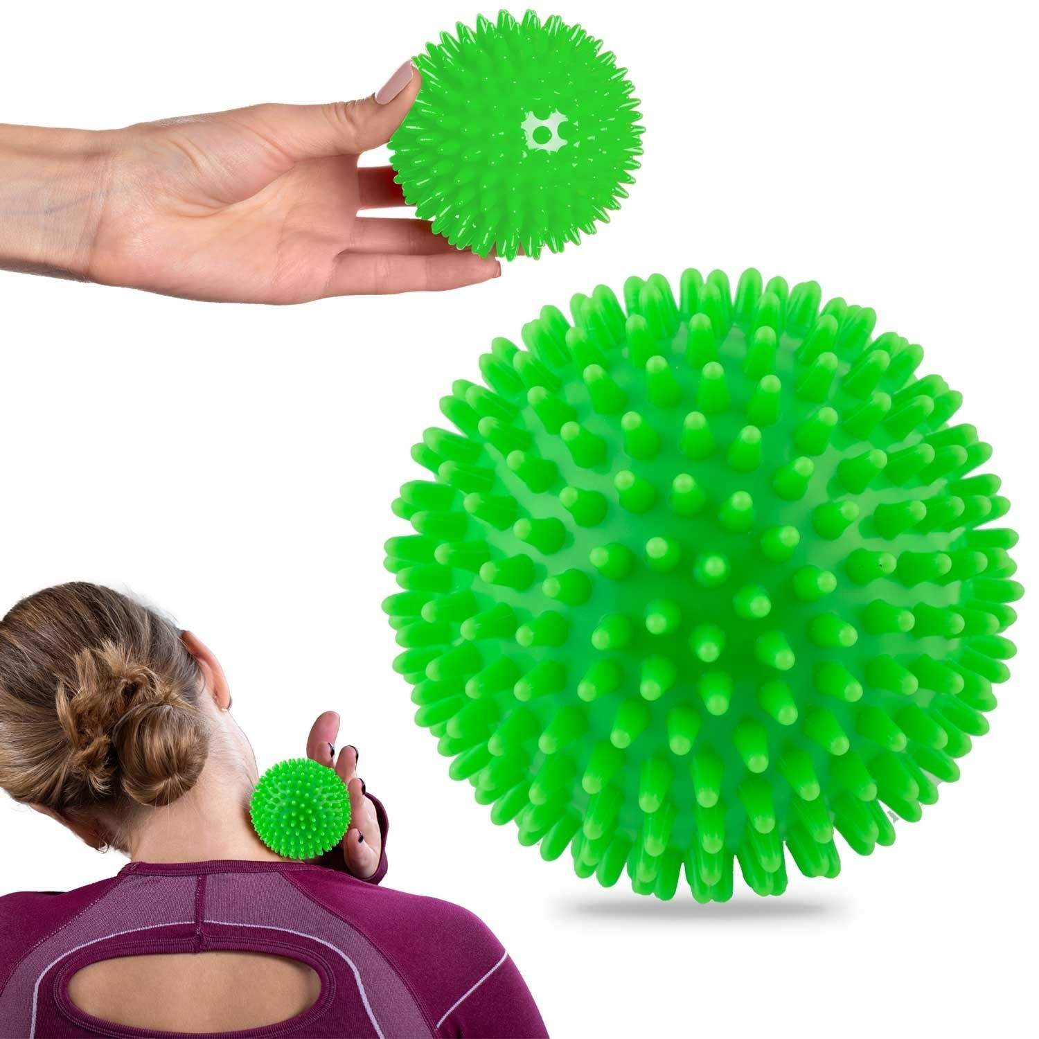 Massage- och träningsboll 9 cm - Grön (NS-957) | Sport & Fritid - Träning | Pryloteket