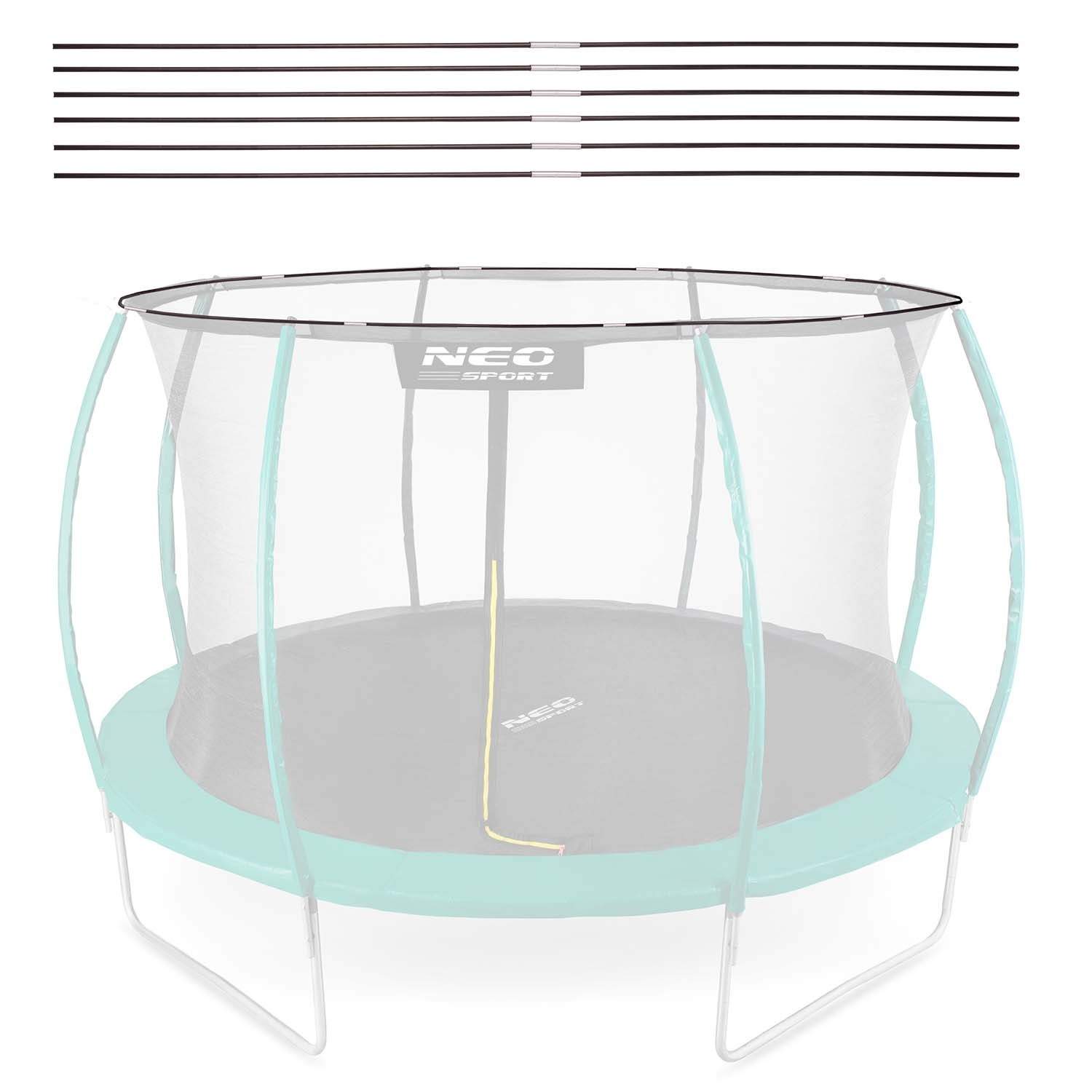 Sikkerhedsnet til trampolin type C 435cm (14ft) Neo-sport
