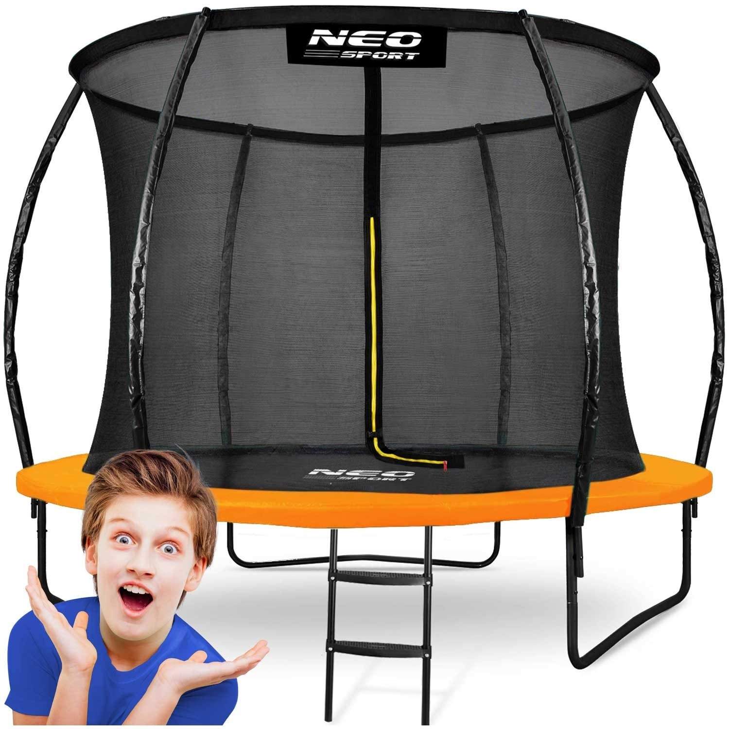 Profil Trampolin 8ft/252cm med internt sikkerhedsnet fra Neo-Sport