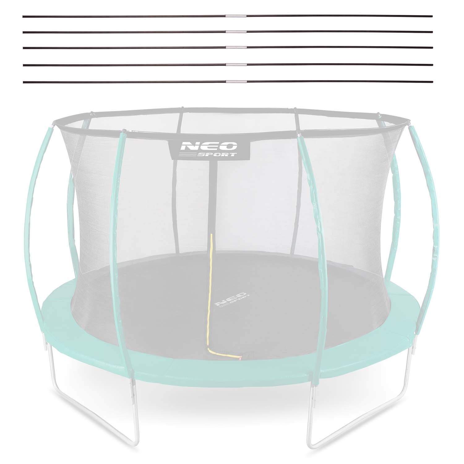 Beskyttelsesnet til trampolin type C 312 cm (10 fod) fra Neo-sport