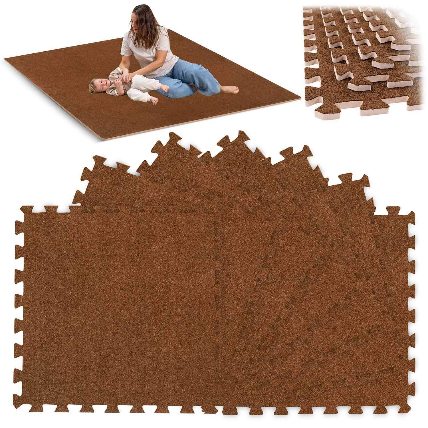 Puslemåtte i Skum 180 x 120 cm Massido 6 stk