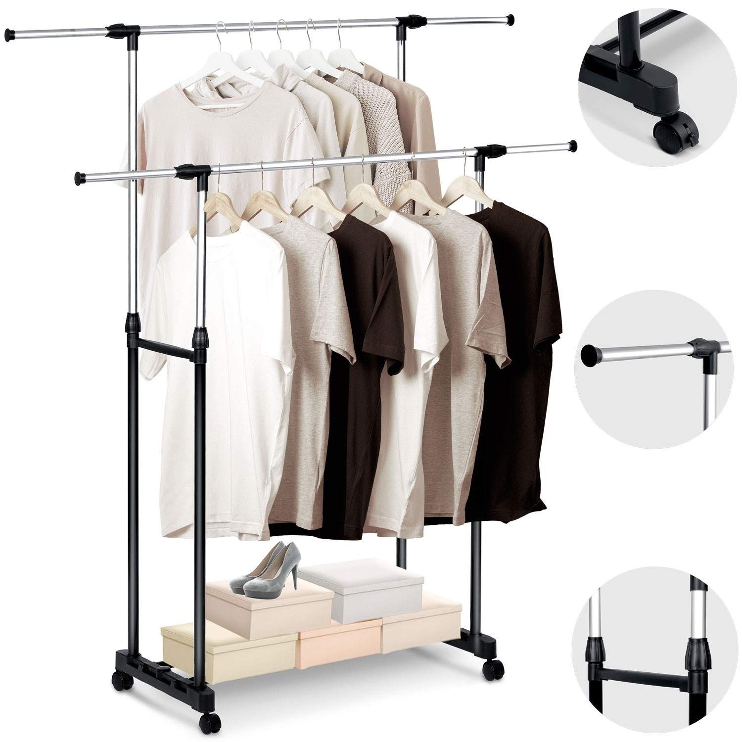 Elegant bøjle Massido 686400 i sort og sølv