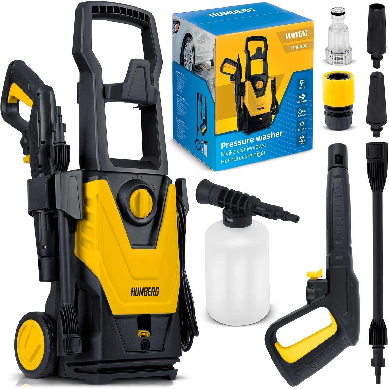 Højtryksrenser 1800W Humberg HM-300