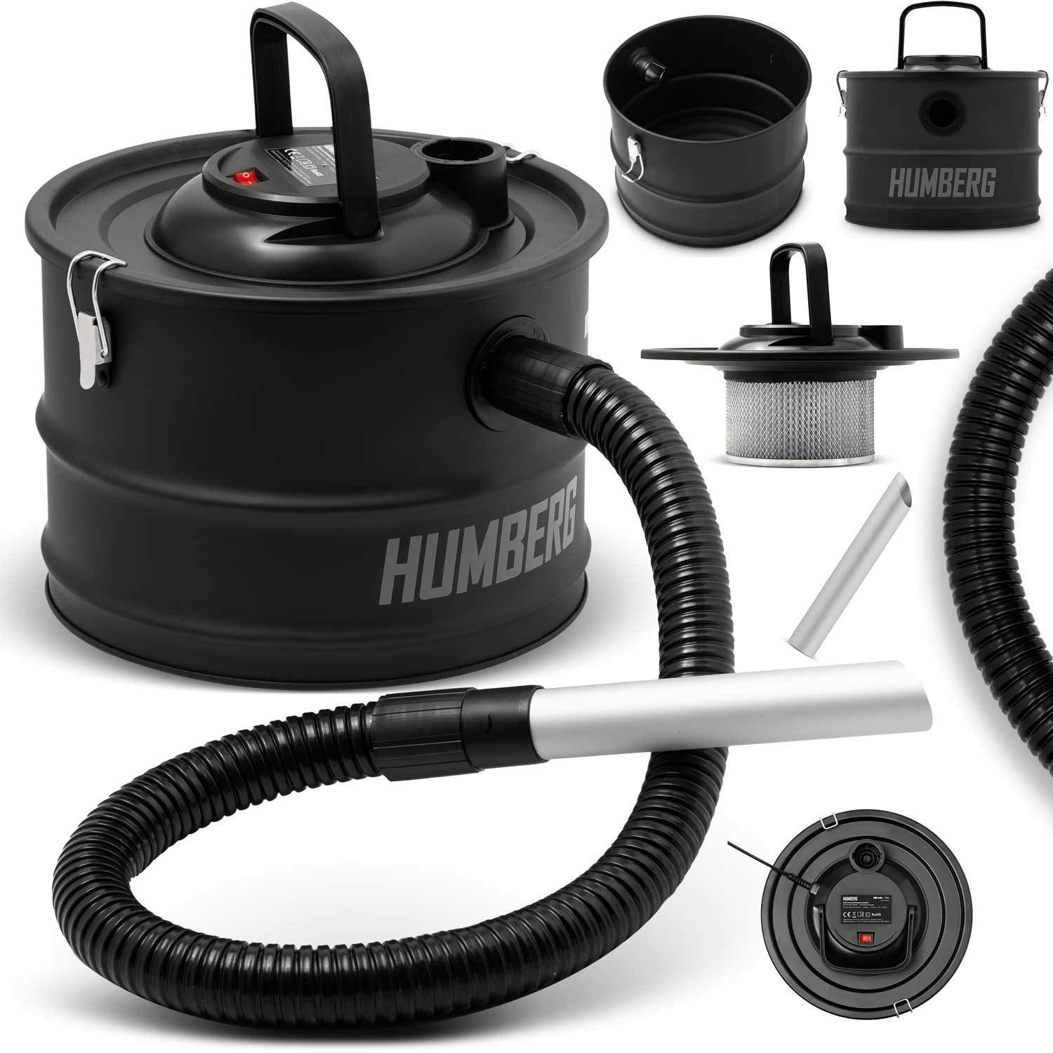 Askstøvsuger til pejs 15L 1200W HM-404
